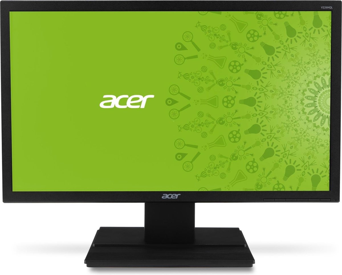 Acer V226HQLB Monitor Zwart aanbieding