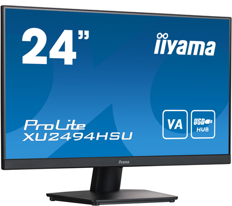 Iiyama 24i ETE VA-panel 1920x1080 4ms 250cd/m Speakers aanbieding