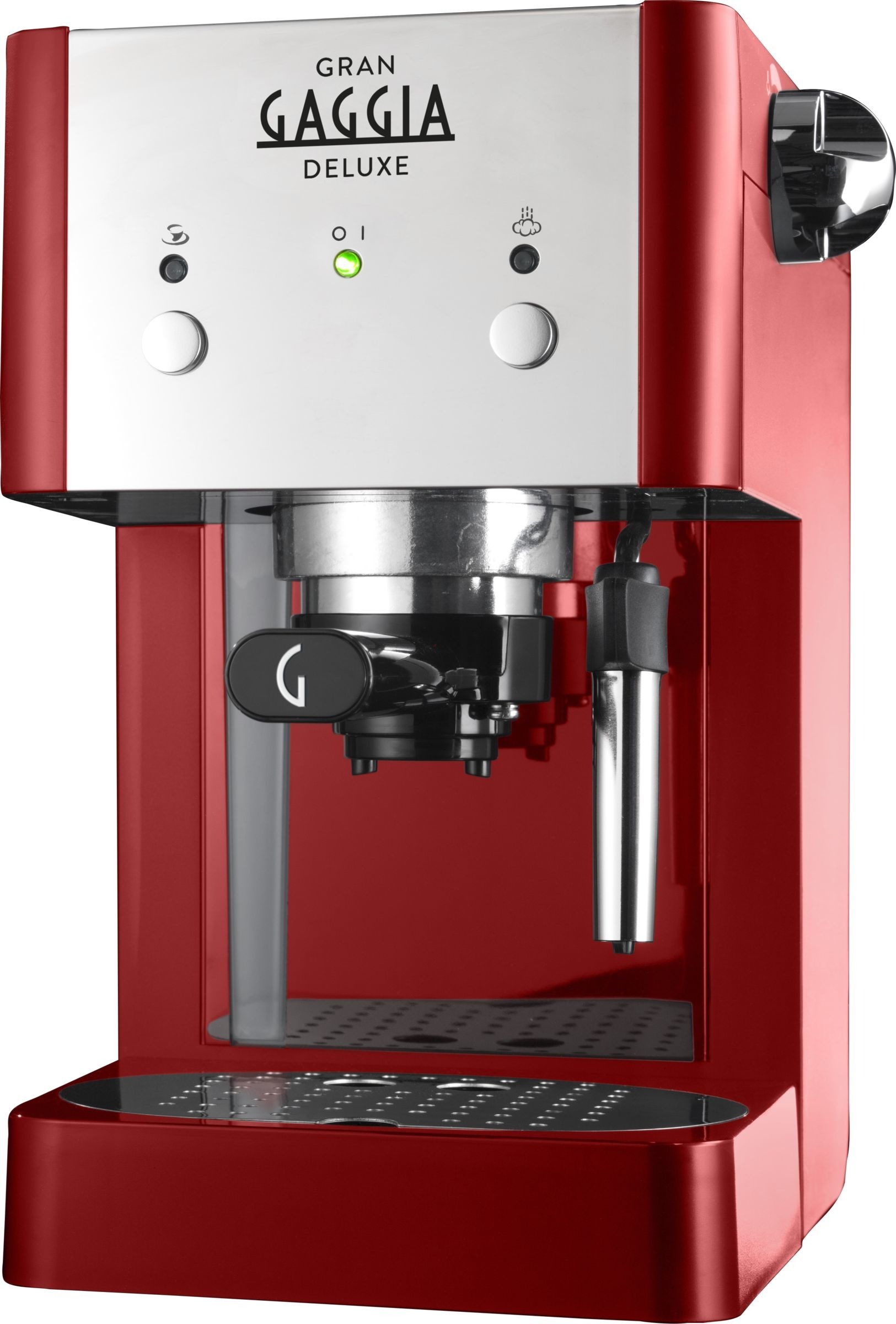 Gaggia Gran Deluxe Espresso apparaat Rood aanbieding