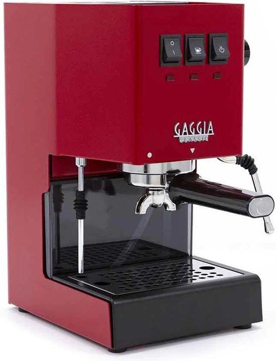 Gaggia Classic Evo Pro Espresso apparaat Rood aanbieding