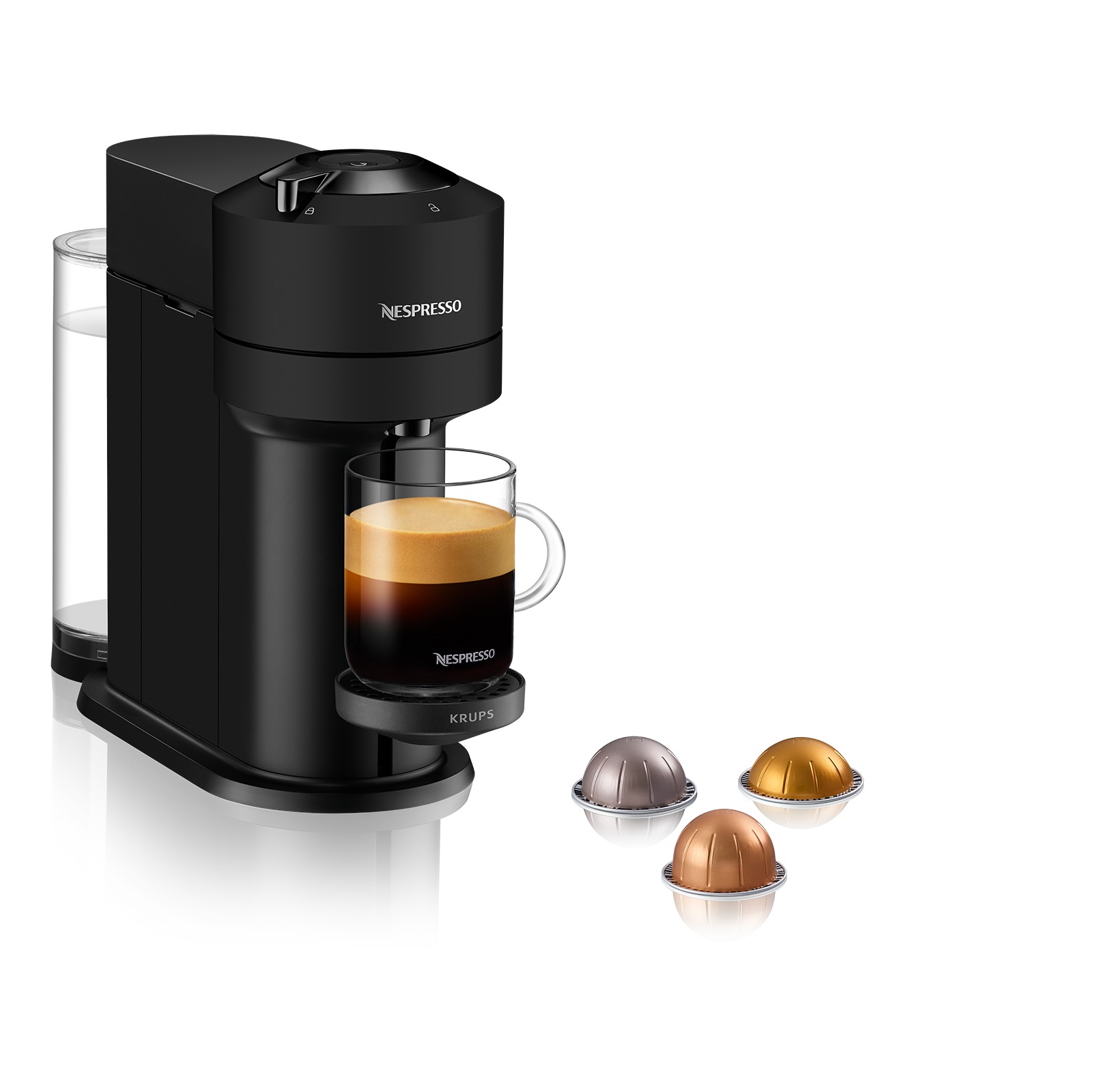 Krups Vertuo Next XN910N Nespresso Zwart aanbieding