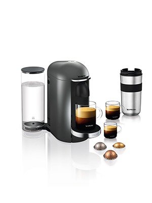 Krups Vertuo Plus deLuxe XN900T Nespresso Rvs aanbieding