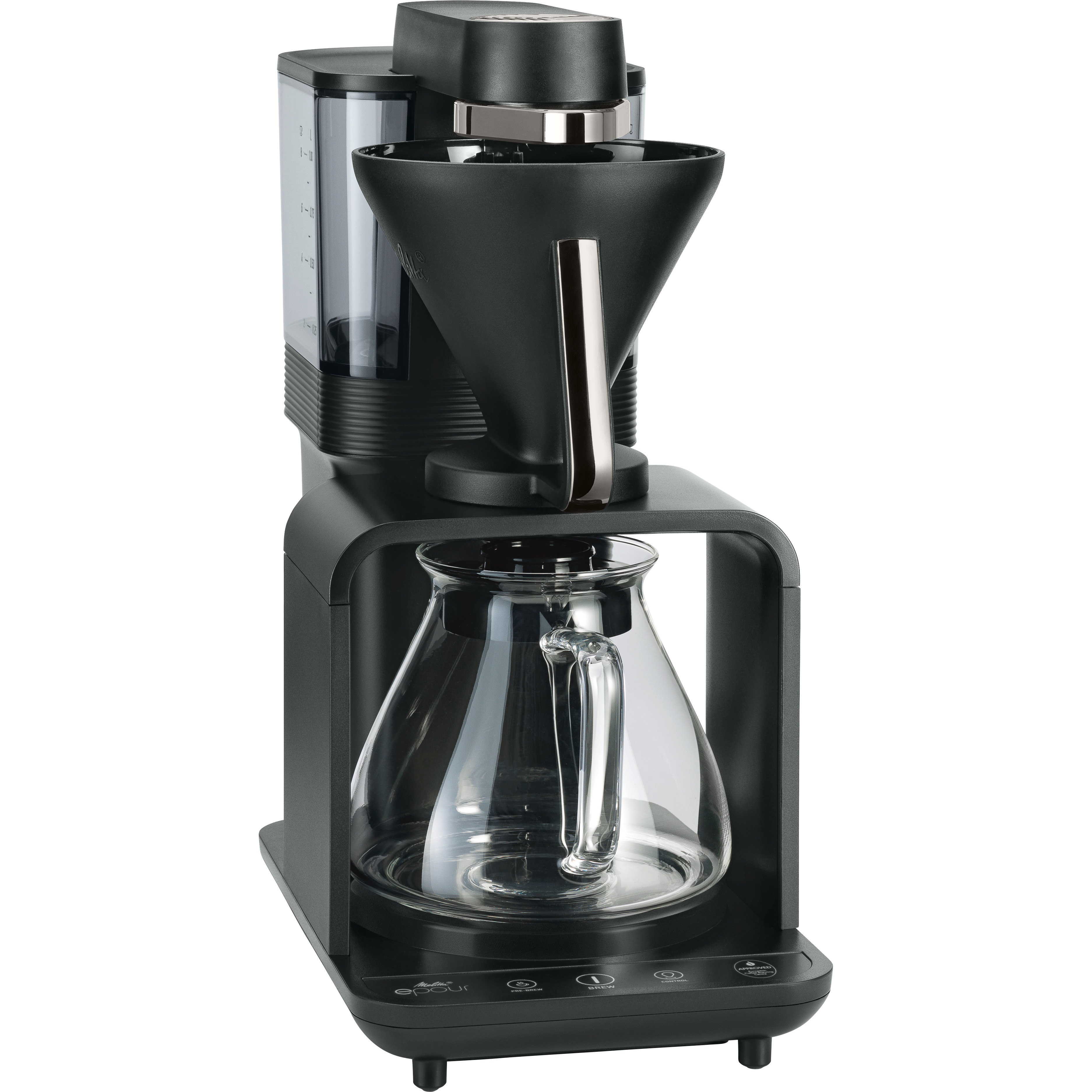 Melitta EPOUR 1024-11 Koffiefilter apparaat Zwart aanbieding