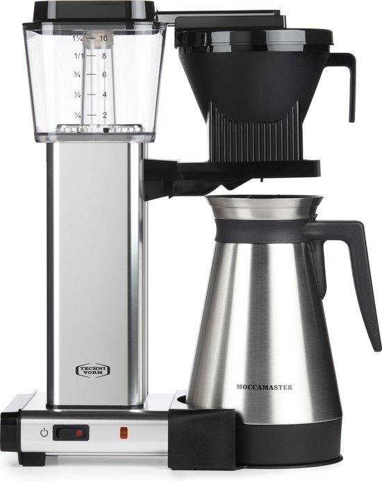 Moccamaster KBGT741 Koffiefilter apparaat Rvs aanbieding