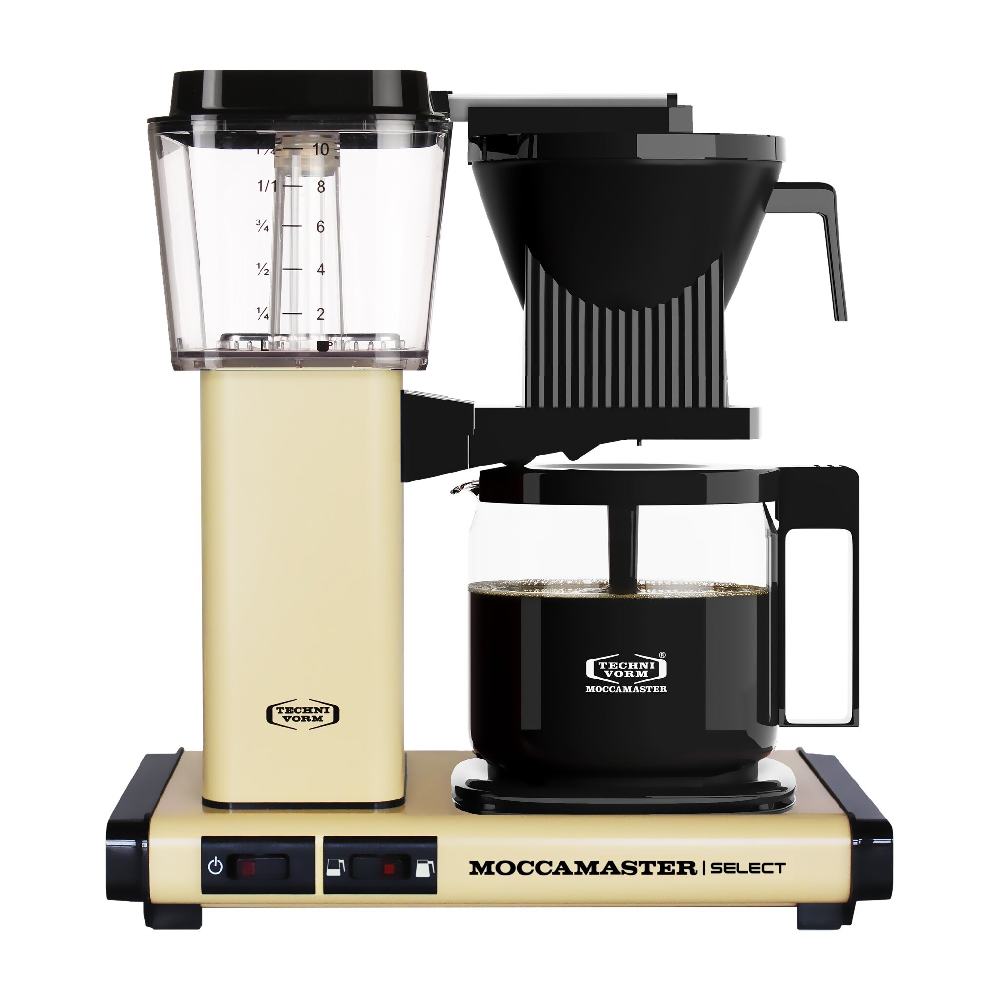 Moccamaster KBG SELECT Koffiefilter apparaat Geel aanbieding