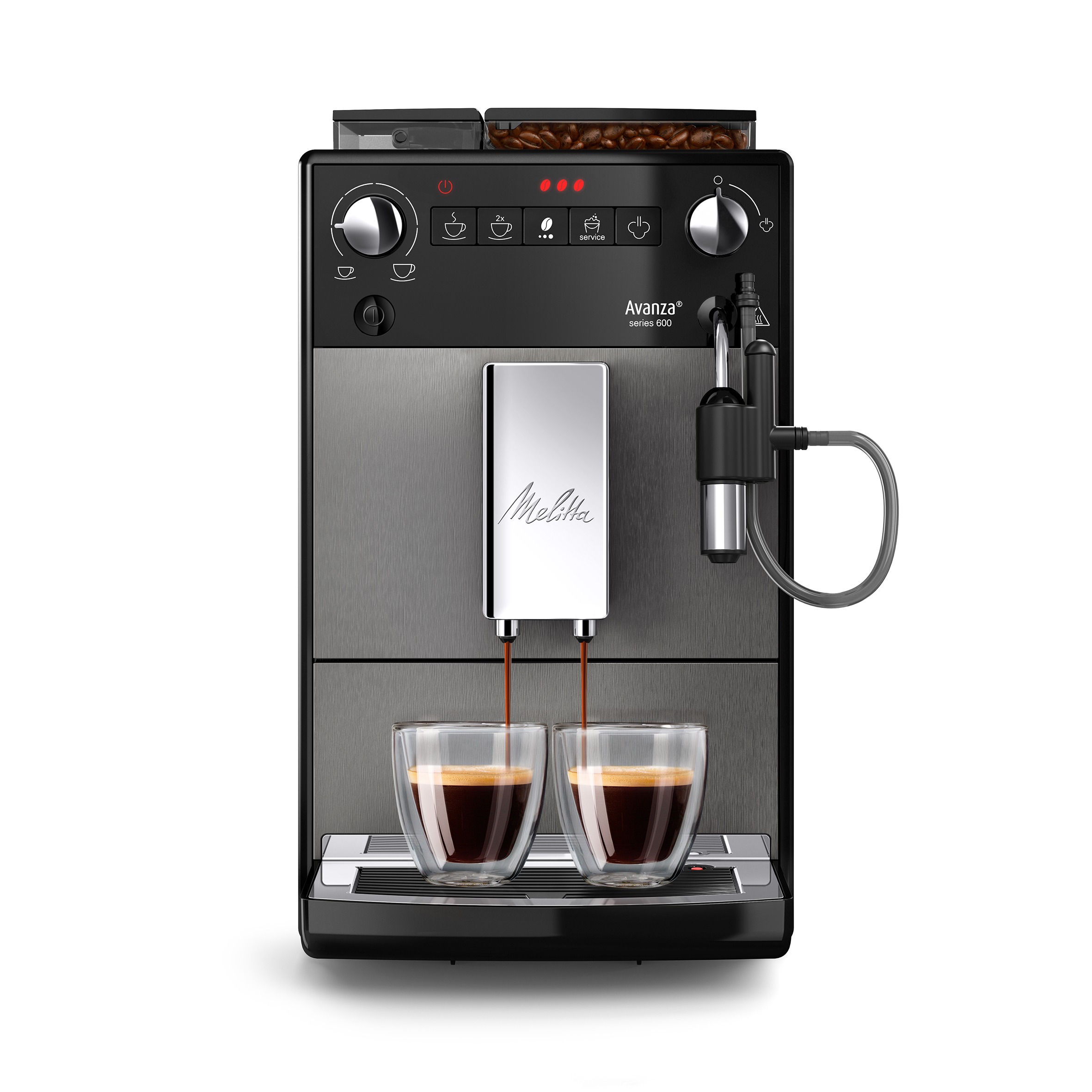 Melitta AVANZA F270-100 MYSTIC Volautomaat Rvs aanbieding