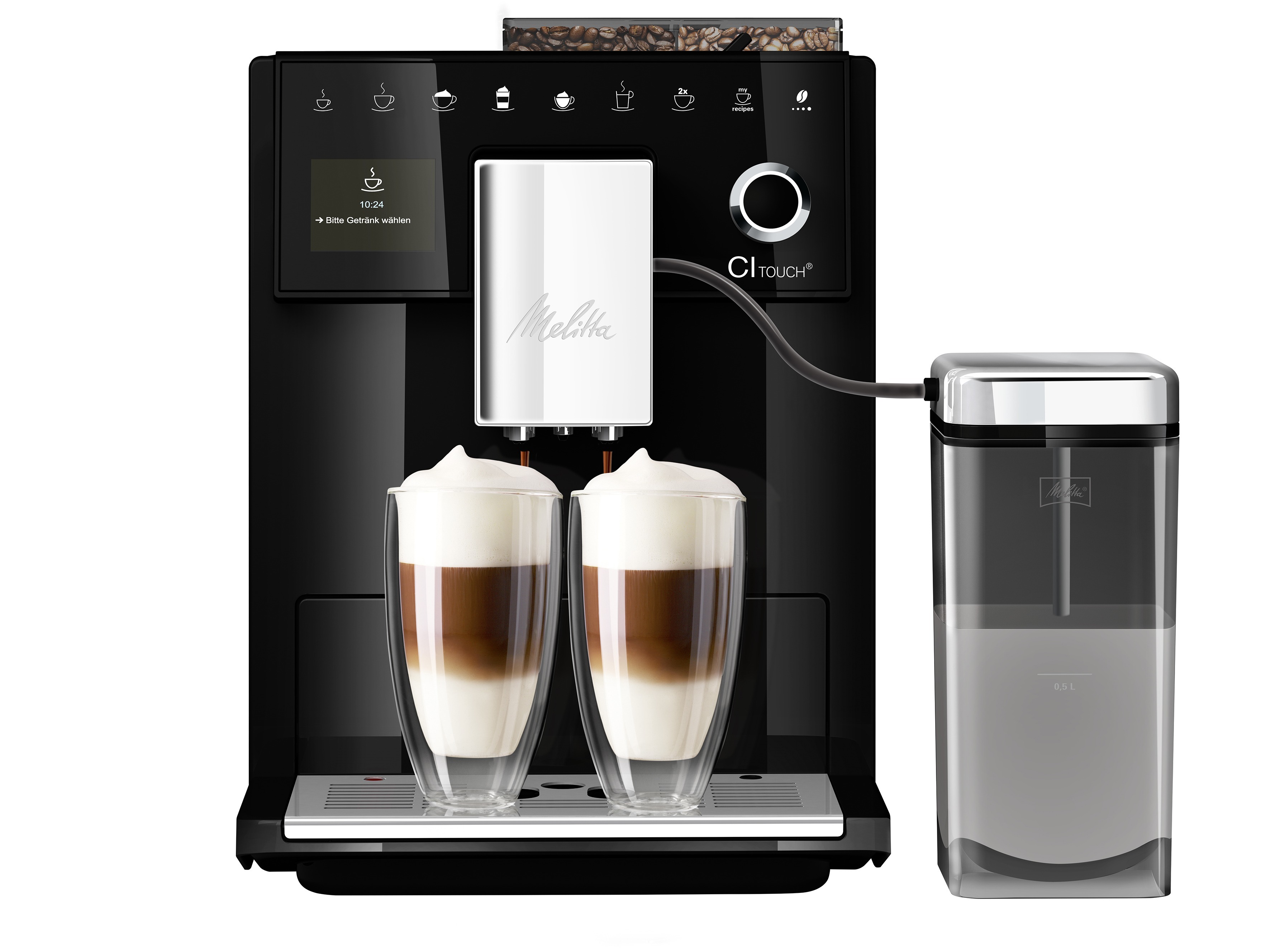 Melitta Caffeo CI Touch Volautomaat Zwart aanbieding
