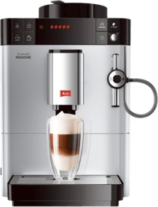 Melitta CAFFEO PASSIONE Volautomaat Zilver aanbieding