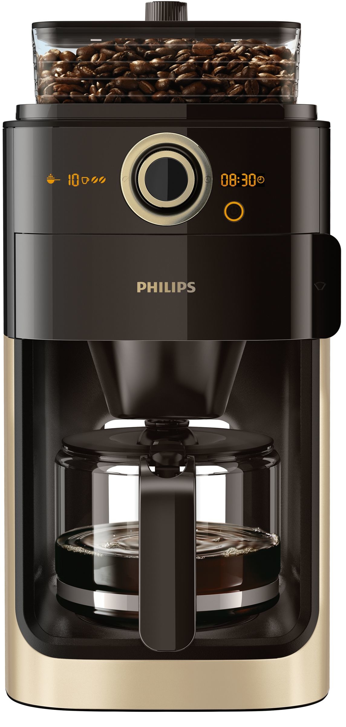 Philips HD7768/90 Koffiefilter apparaat Zwart aanbieding