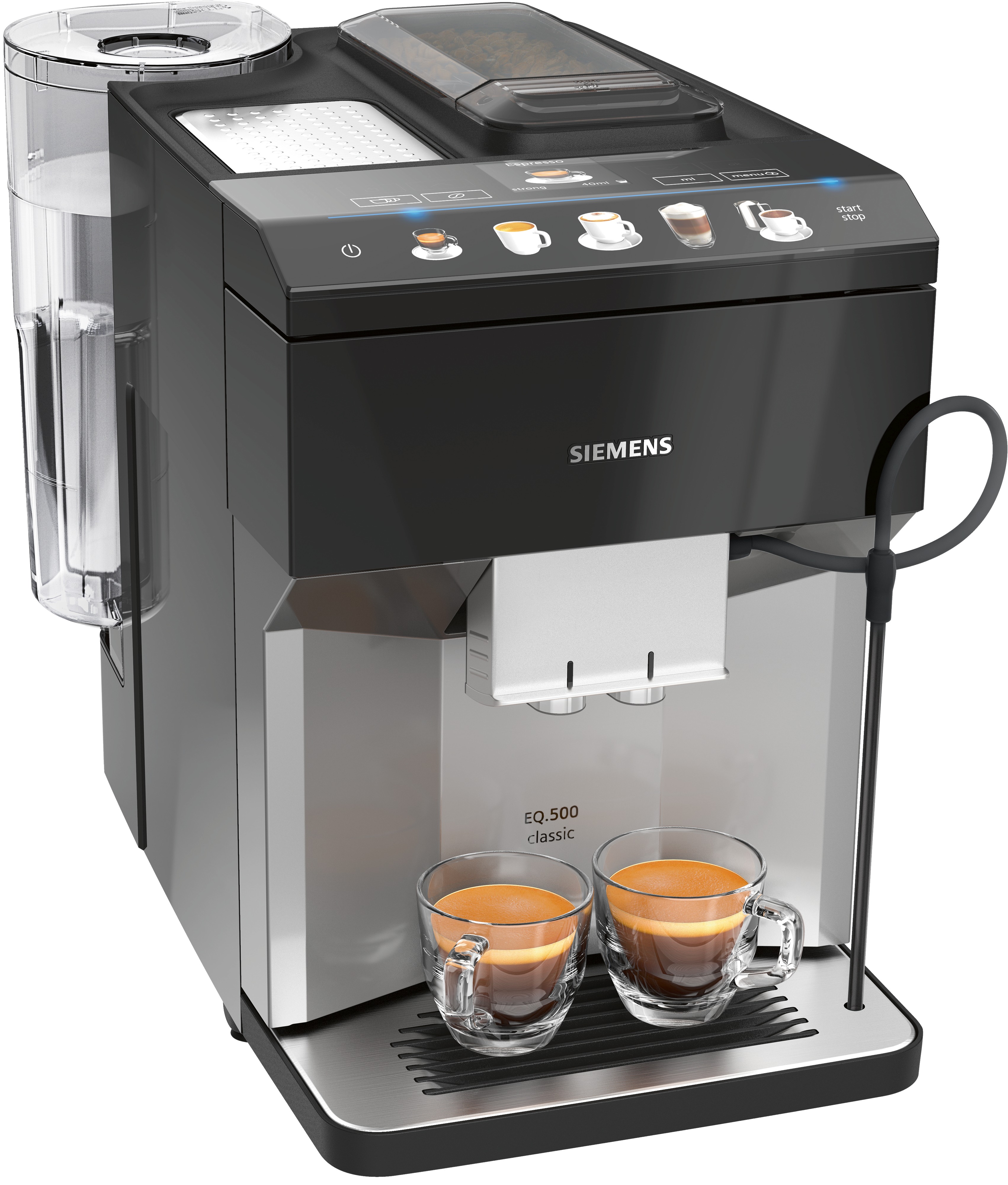 Siemens EQ.500 CLASSIC TP507R04 Volautomaat Grijs aanbieding