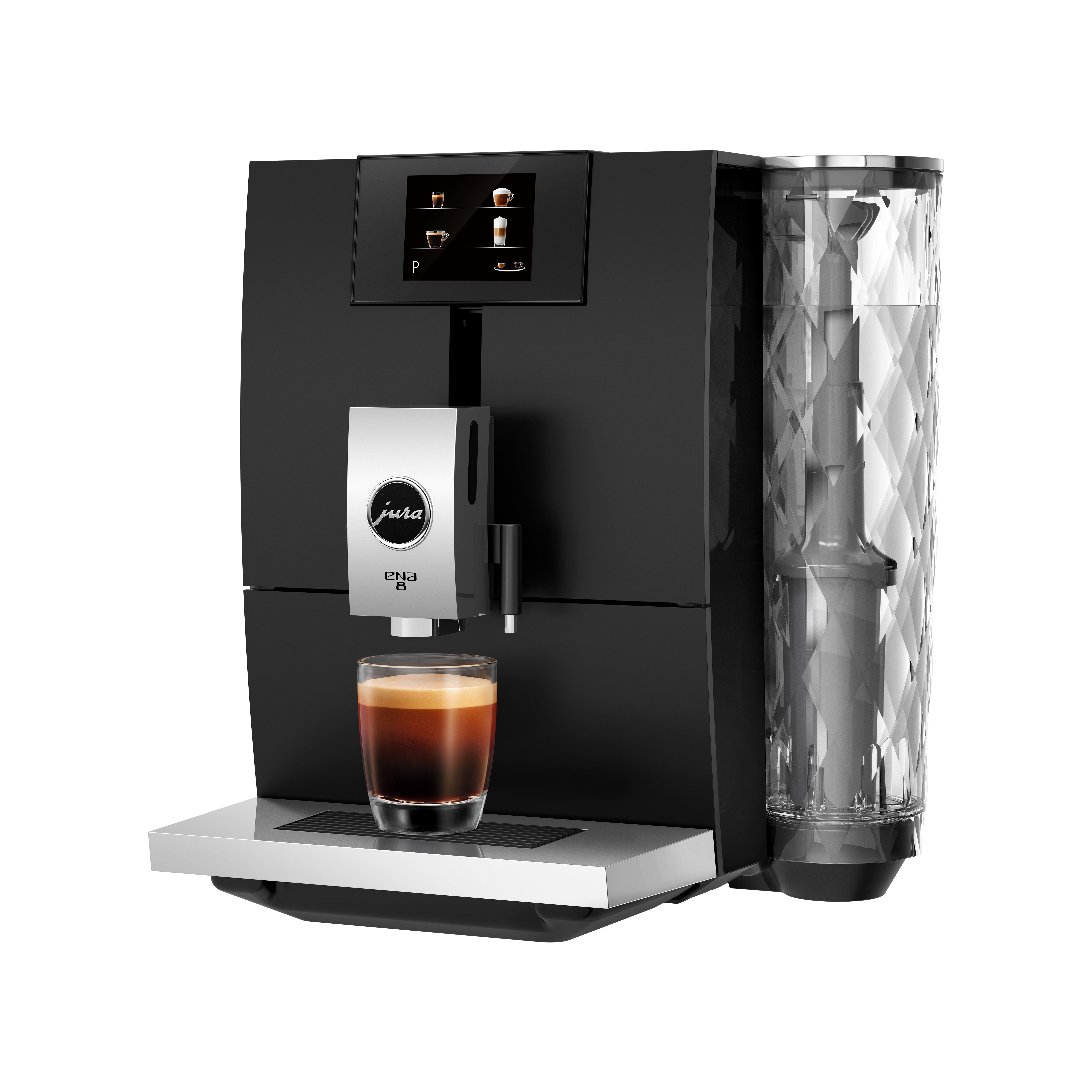 Jura ENA 8 Touch Metropolitan Volautomaat Zwart aanbieding