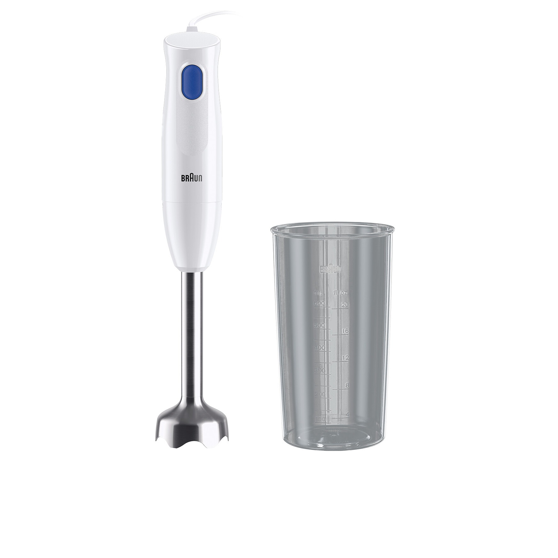 Braun MQ10.001M Staafmixer Wit aanbieding