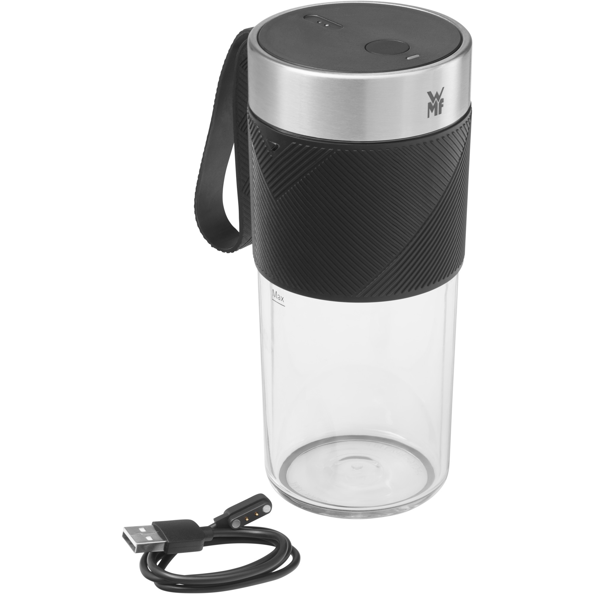 WMF Kitchenminis Mix on the go Blender Zwart aanbieding