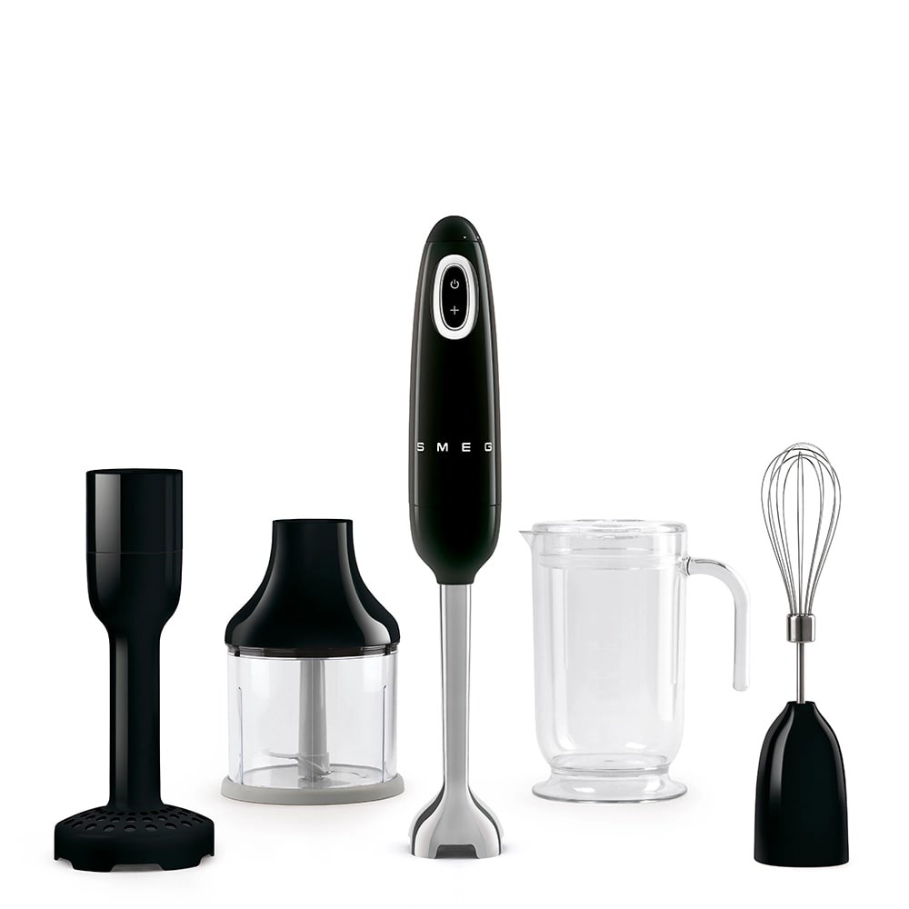 Smeg HBF22BLEU Staafmixer Zwart aanbieding