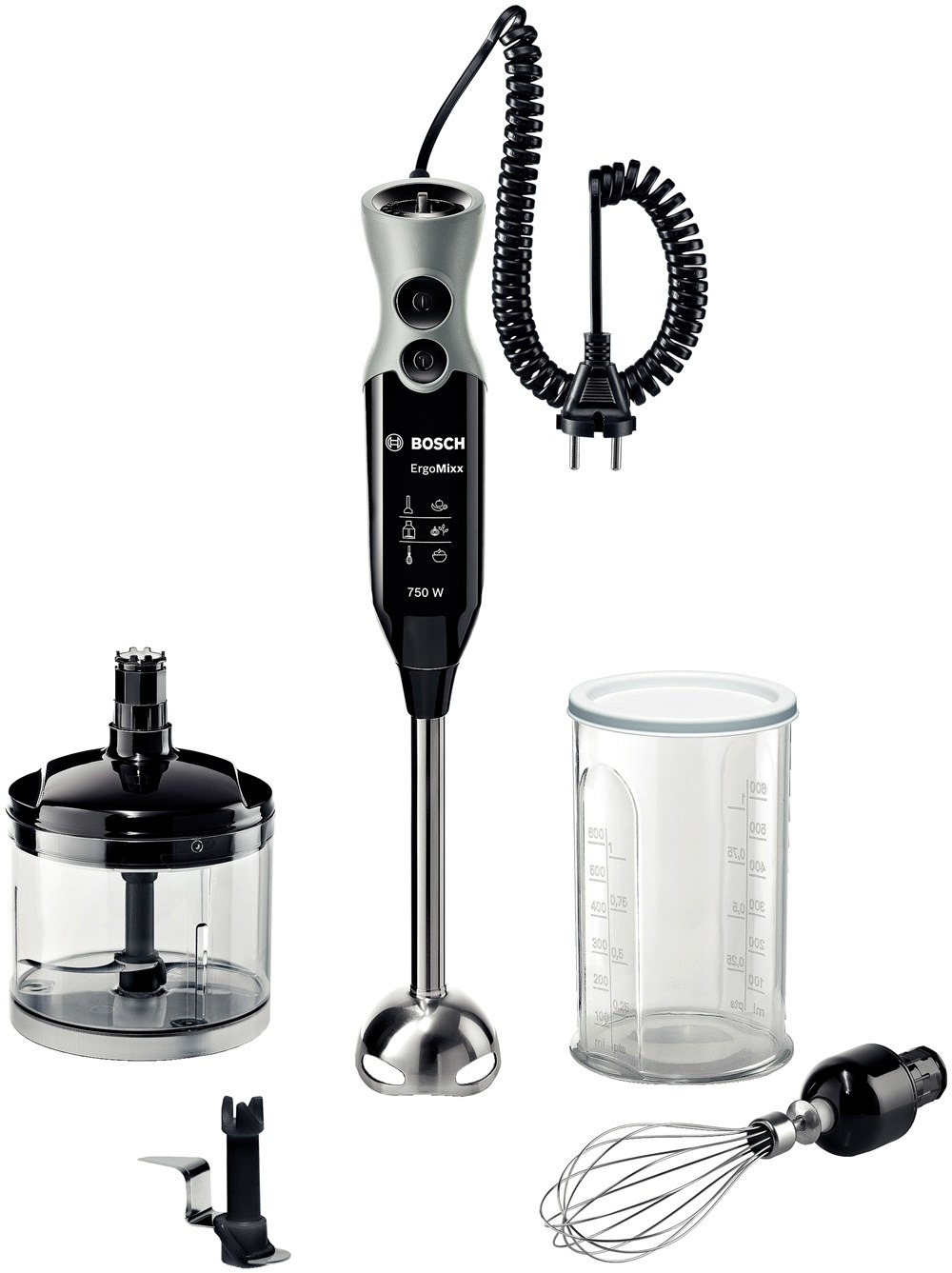 Bosch MSM67170 Staafmixer Zwart aanbieding