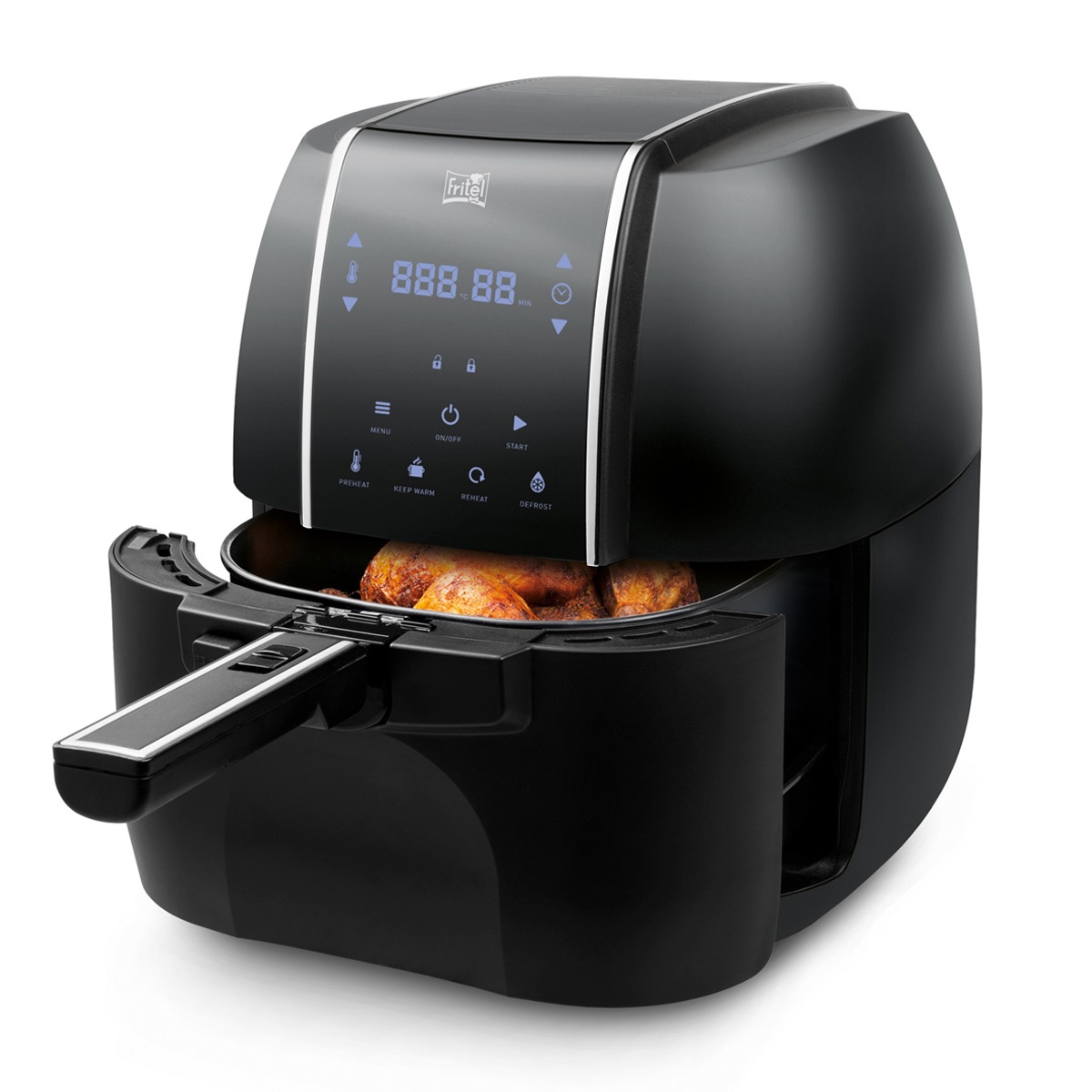 Fritel Snacktastic 6902 Airfryer XXL Airfryer Zwart aanbieding