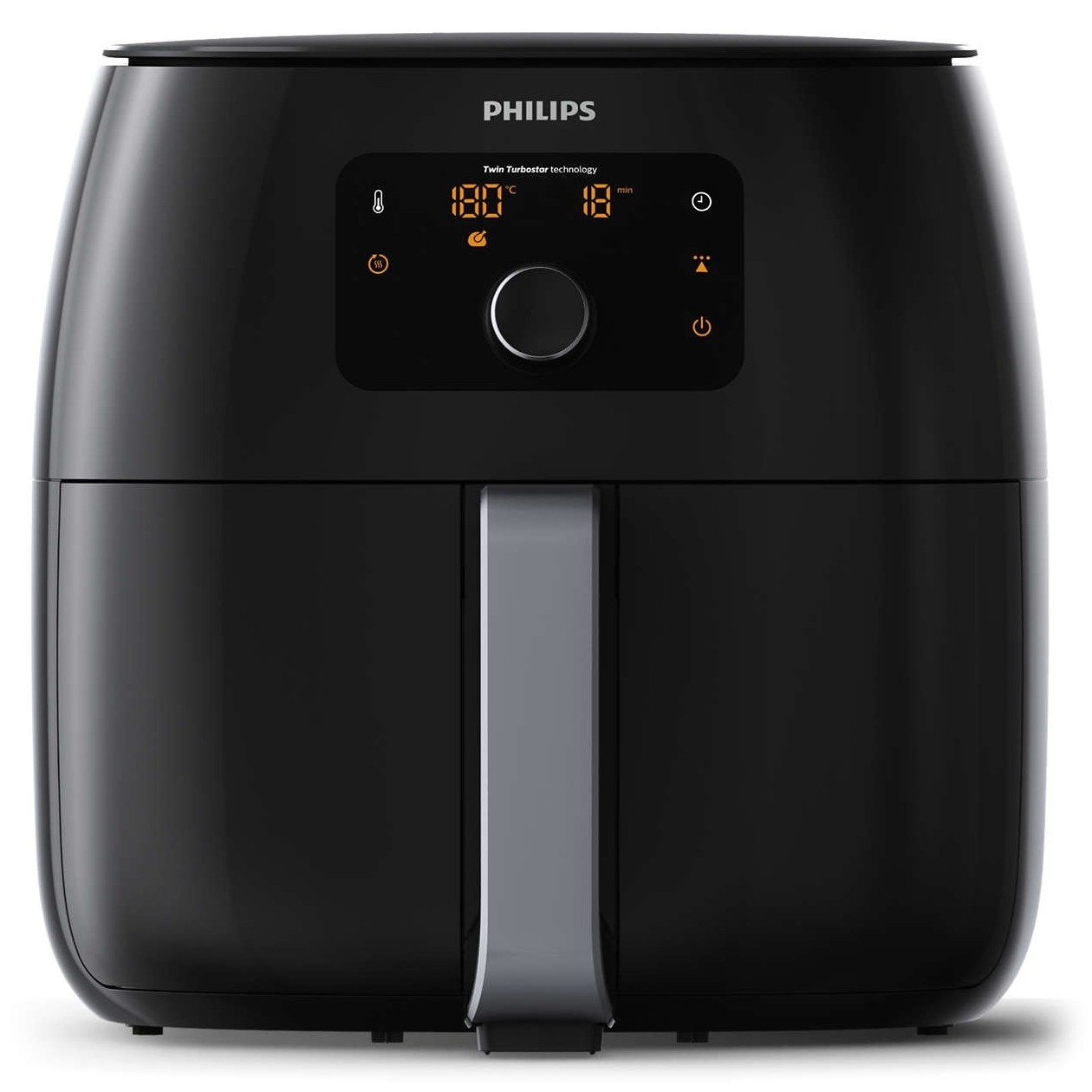 Philips HD9650/90 Avance Airfryer XXL (2022) Airfryer Zwart aanbieding