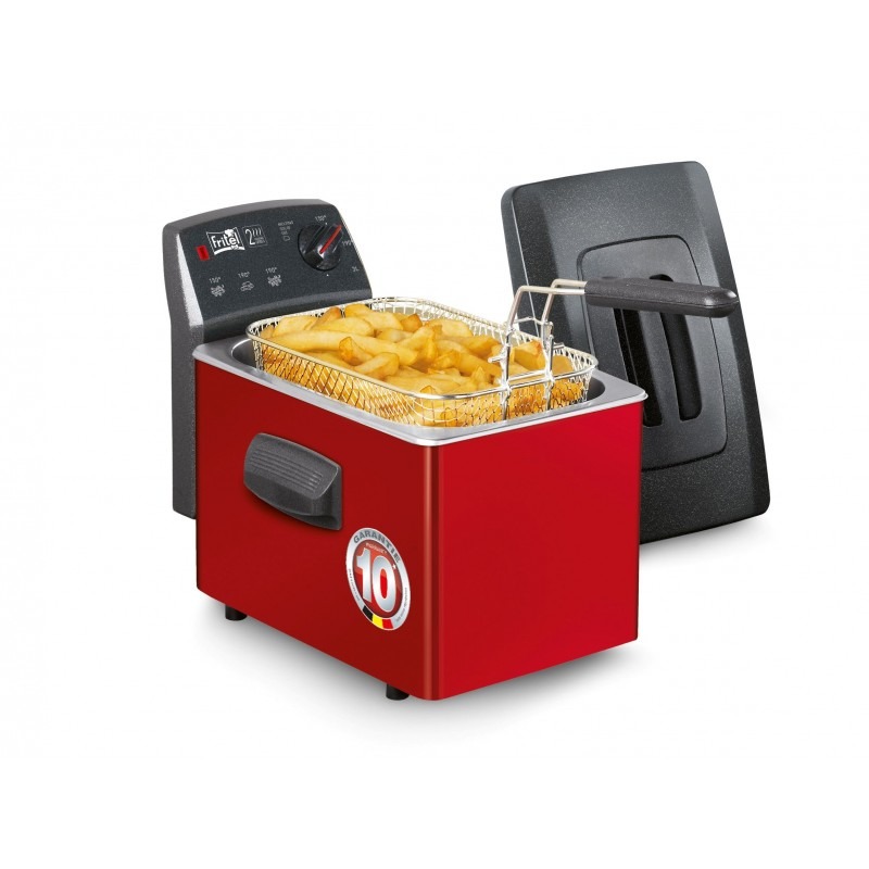 Fritel TURBO SF 4153 Frituurpan Rood aanbieding