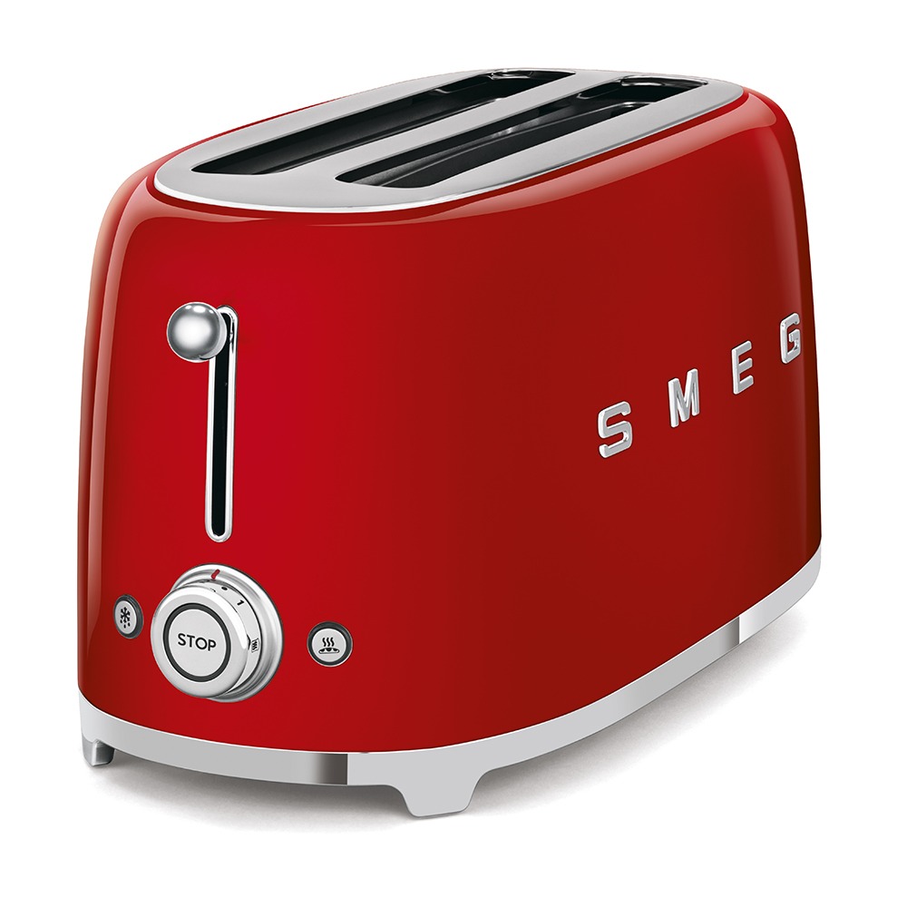 Smeg TSF02RDEU Broodrooster Rood aanbieding