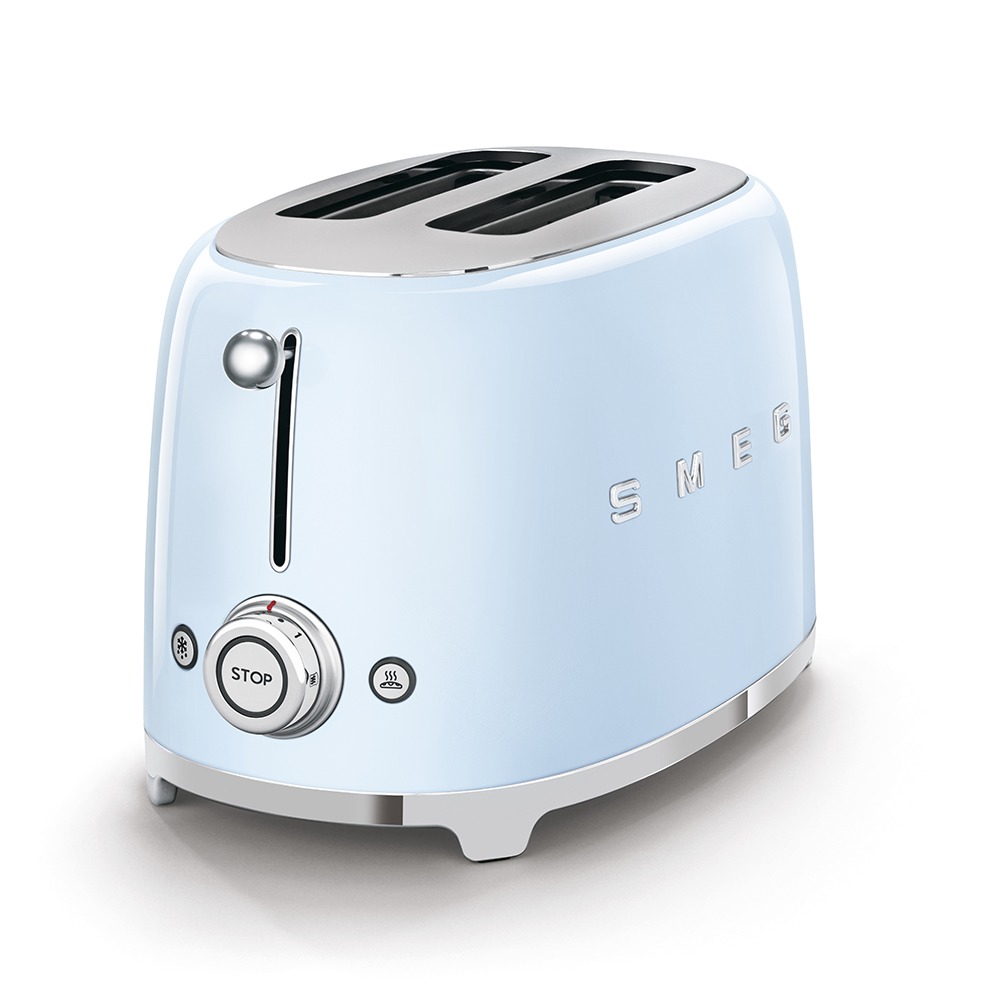 Smeg TSF01PBEU Broodrooster Blauw aanbieding