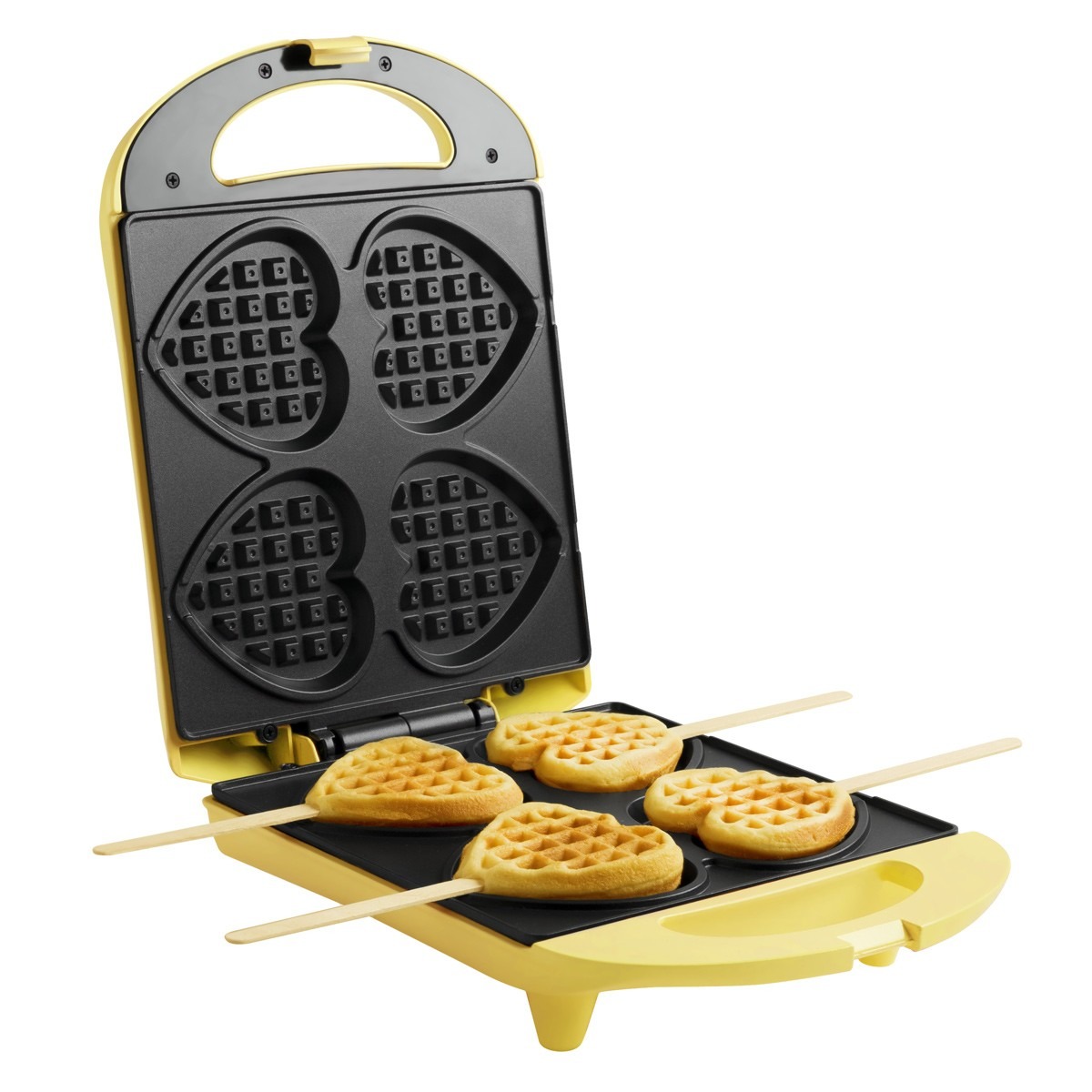 Bestron DSW271 Wafelmaker Geel aanbieding