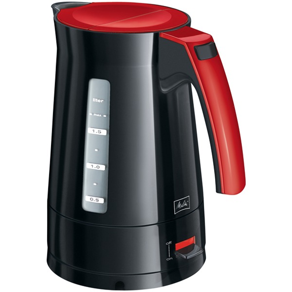 Melitta ENJOYAQUAZWARTR Waterkoker Zwart aanbieding