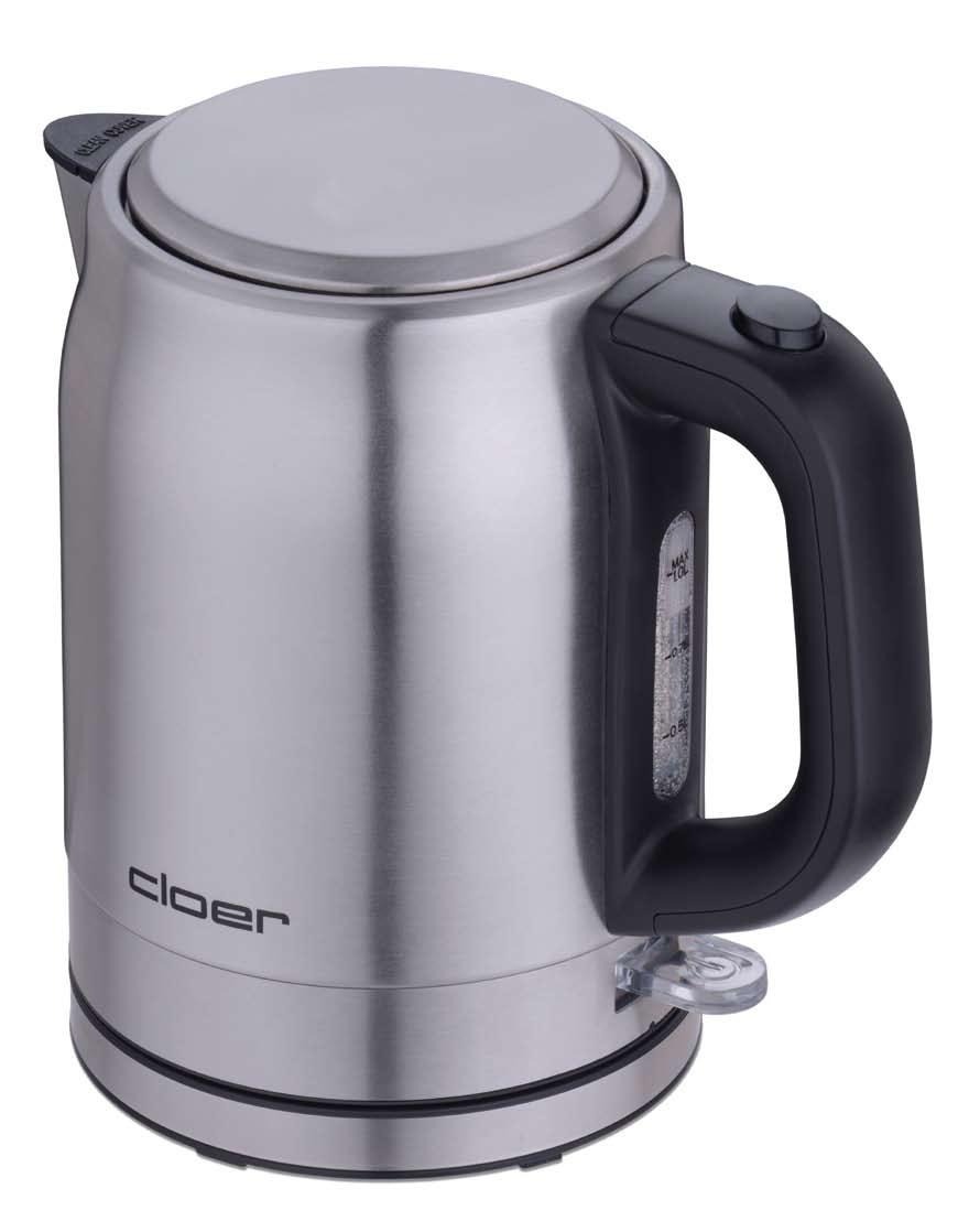 Cloer 4519 Waterkoker Zilver aanbieding