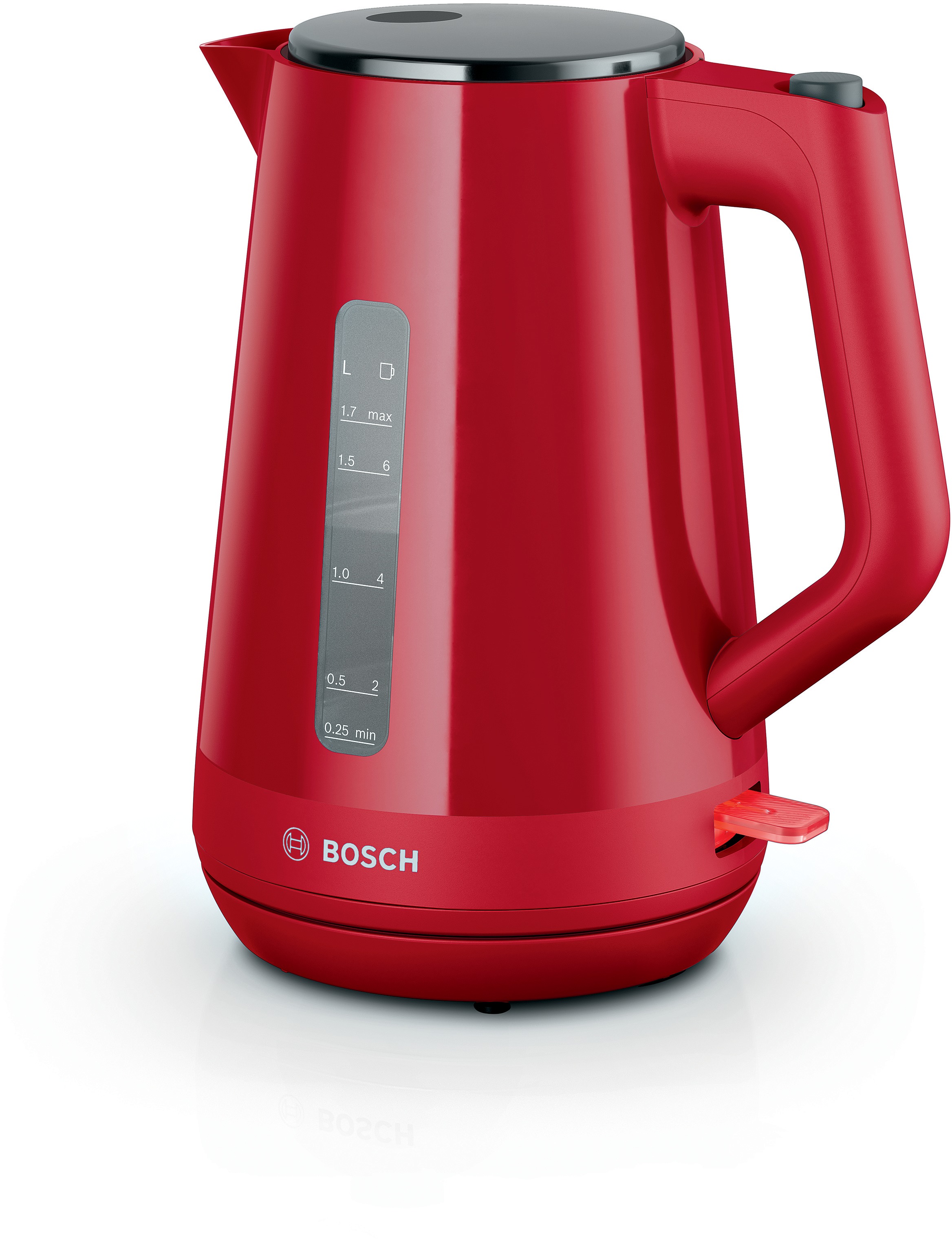 Bosch TWK1M124 Waterkoker Rood aanbieding