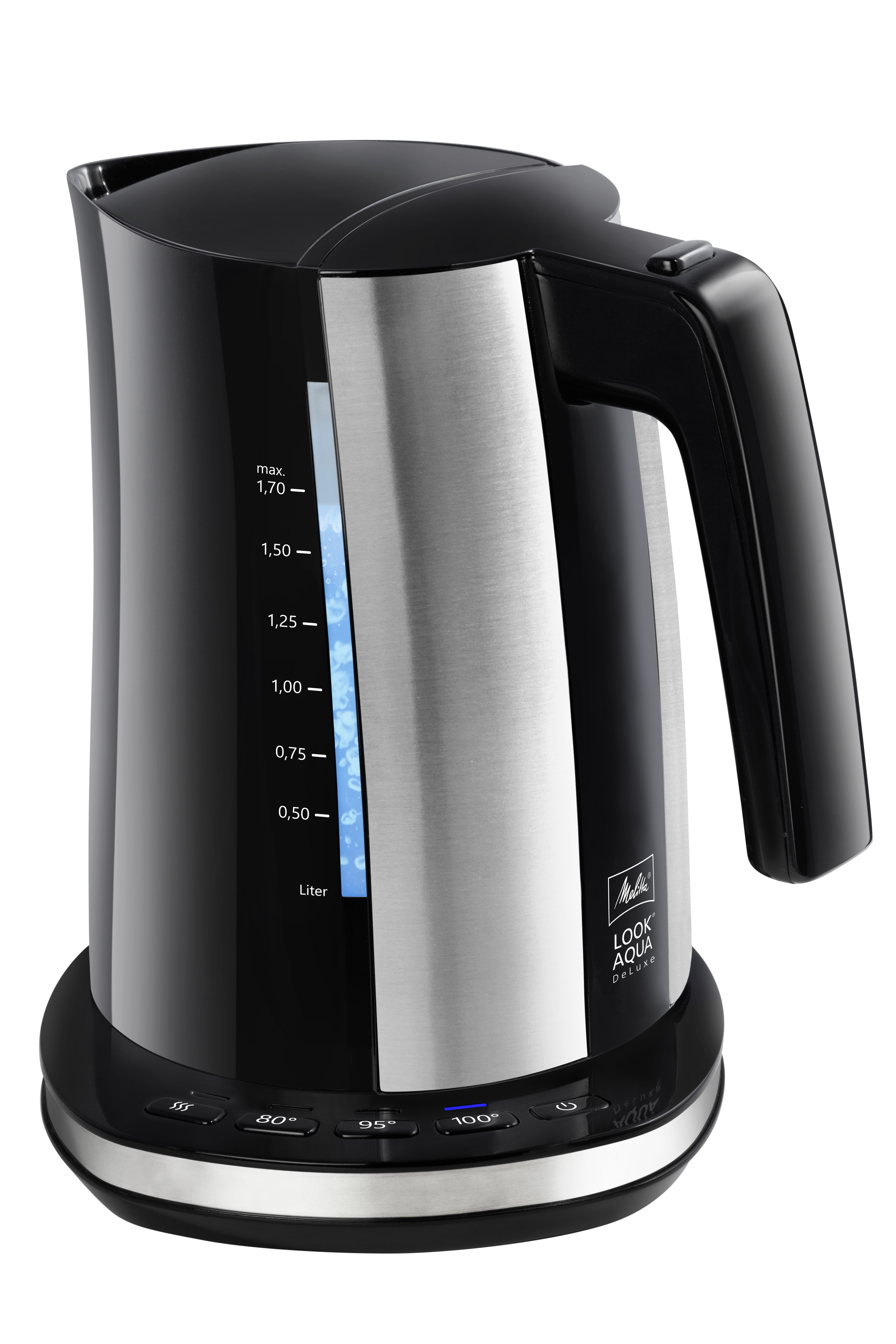 Melitta Look Aqua II DLX 1026-14 Waterkoker Zwart aanbieding