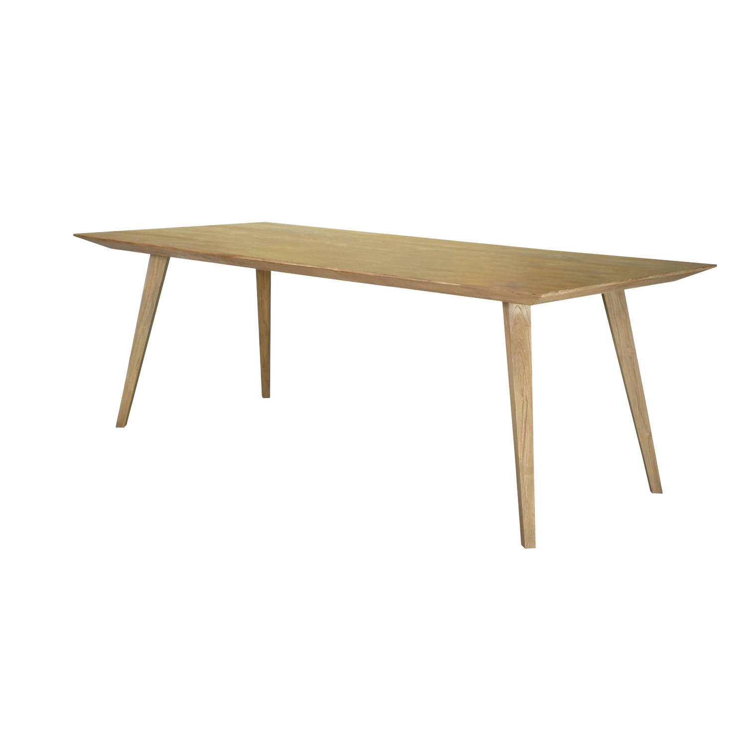 Livingfurn - Eetkamertafel Tomar 220cm - Teakhout aanbieding