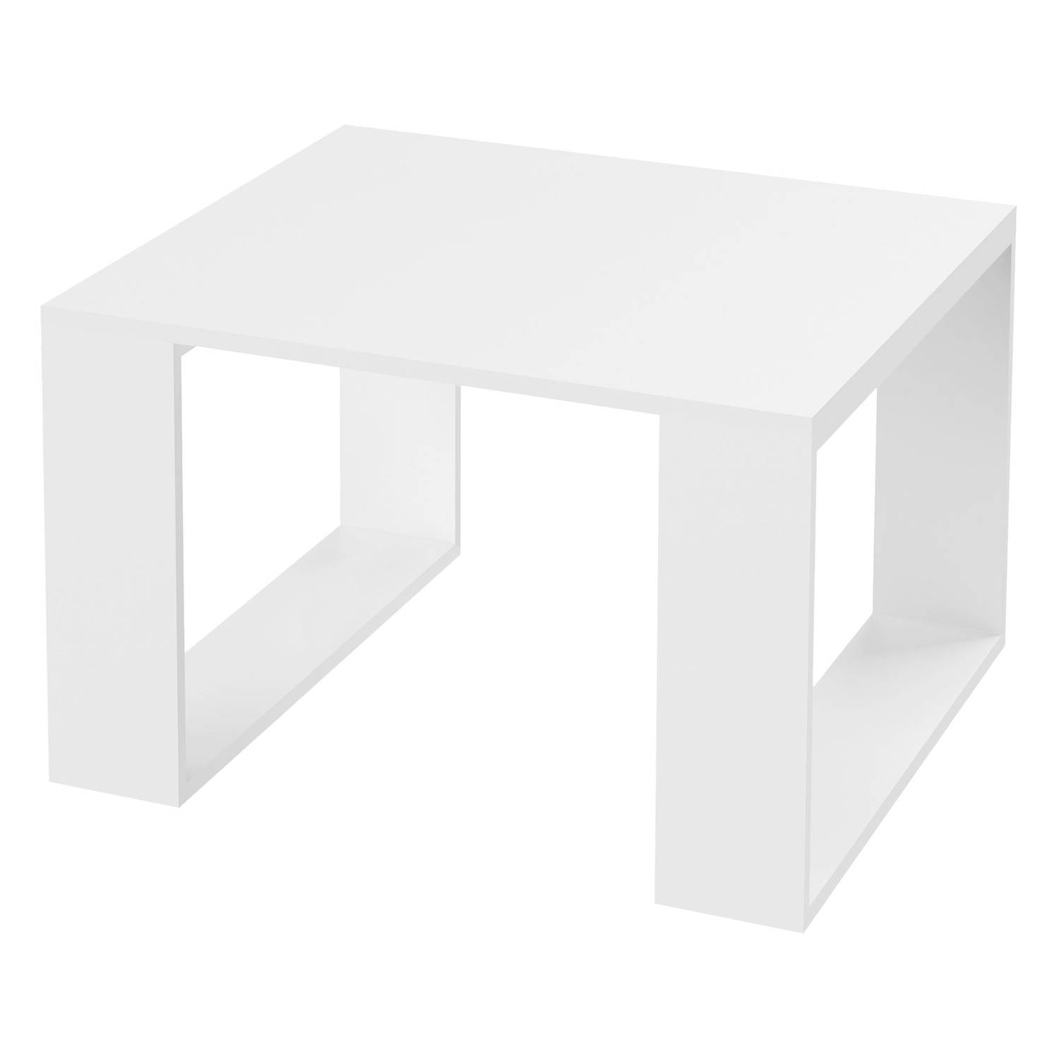 Salontafel 65x65x40 cm Wit ML Design aanbieding