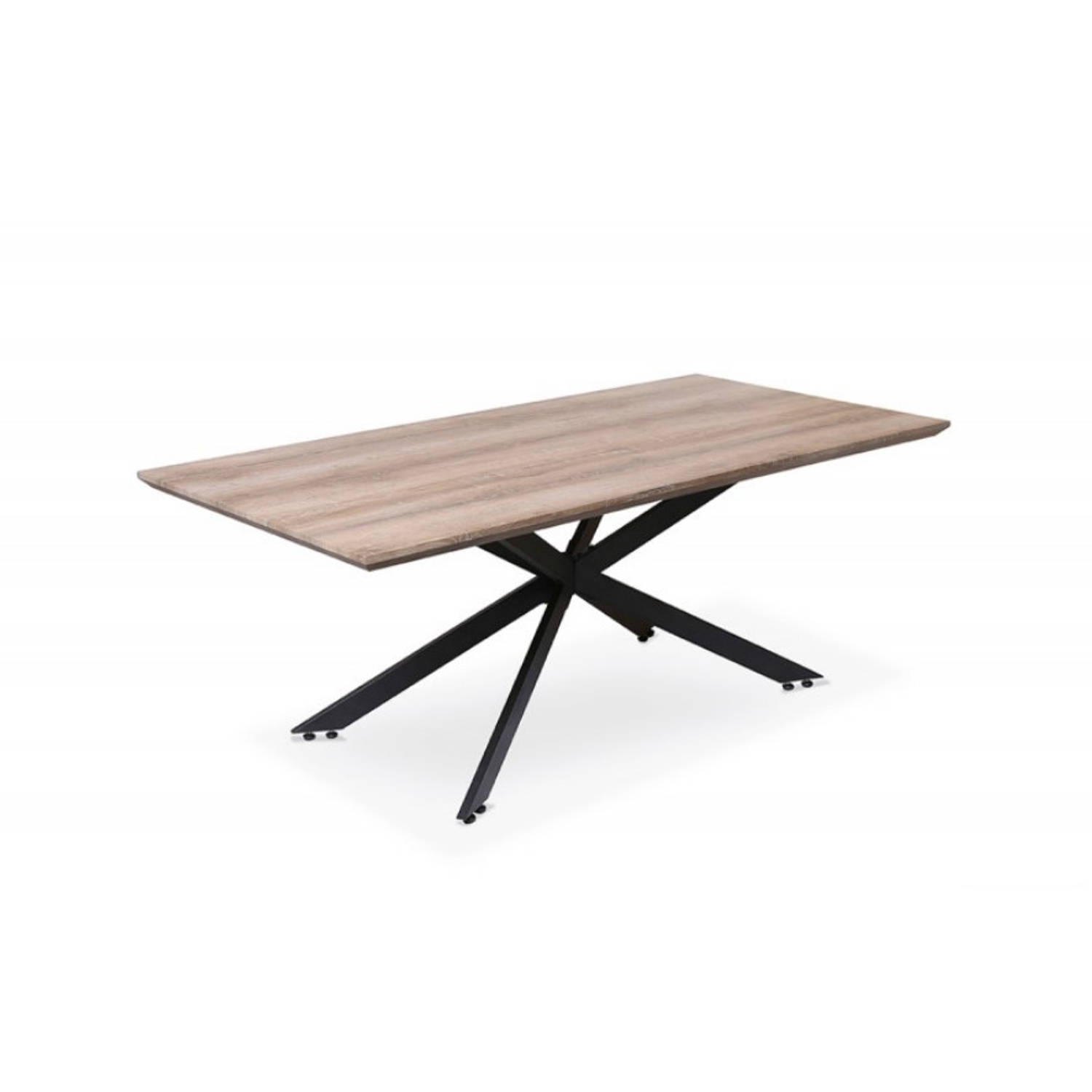 Interiax Eettafel 'Emile' 200 cm Oude eik (200x100x75cm) aanbieding