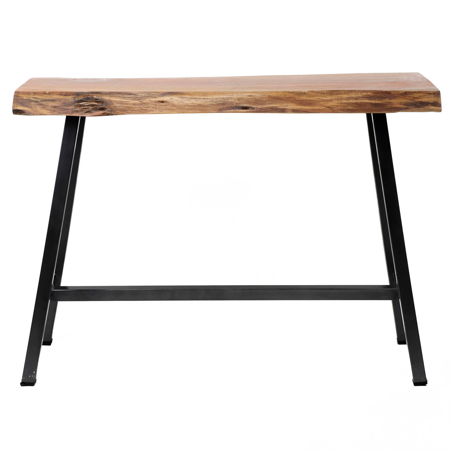 Hoyz - Bartafel Live Edge - 125cm Breed - 4 Personen - Hout - Bruin aanbieding