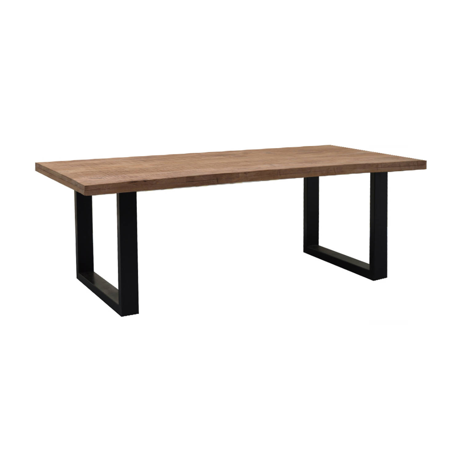 Brix - Bruine Eetkamertafel - Mangohout - 160x90 cm aanbieding