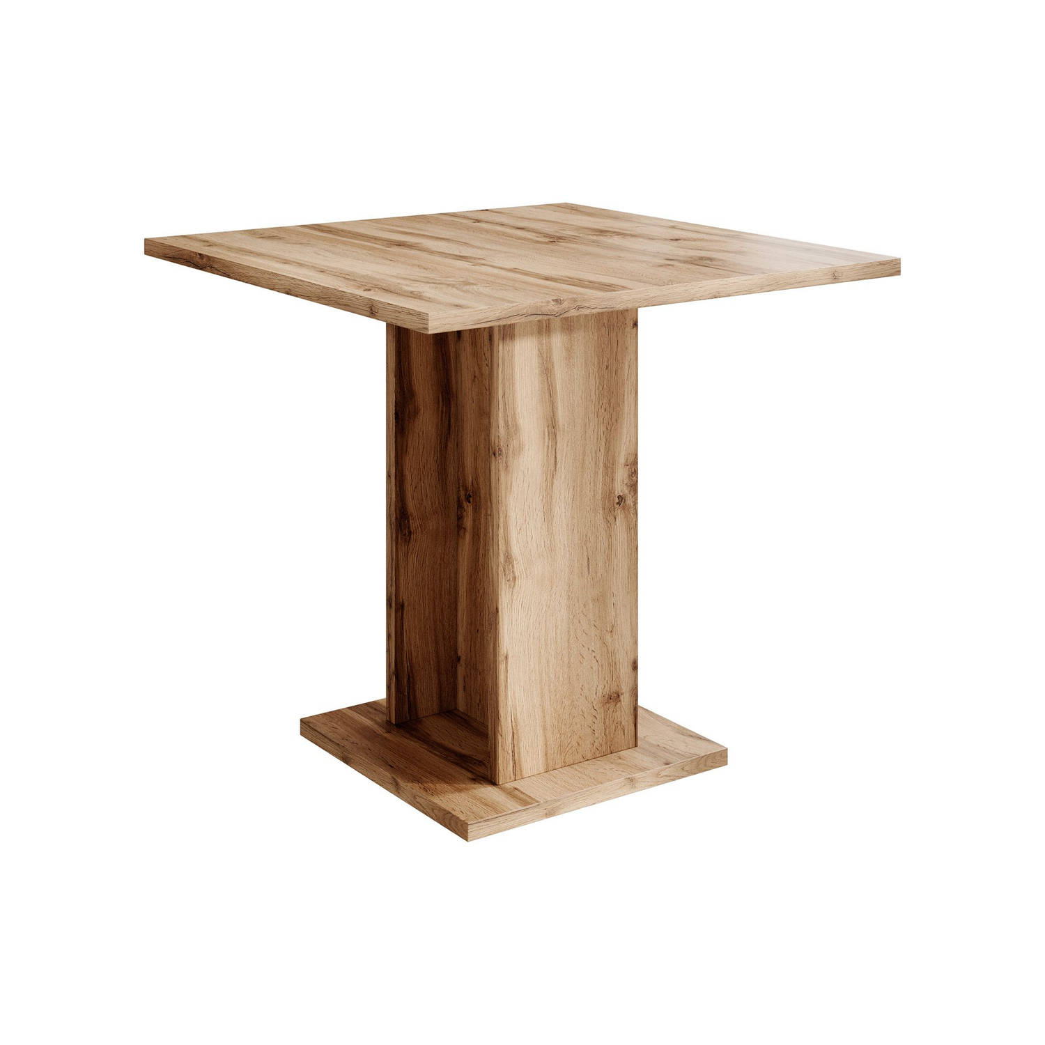 Meubella Eetkamertafel Swen - Eiken - 80 cm aanbieding