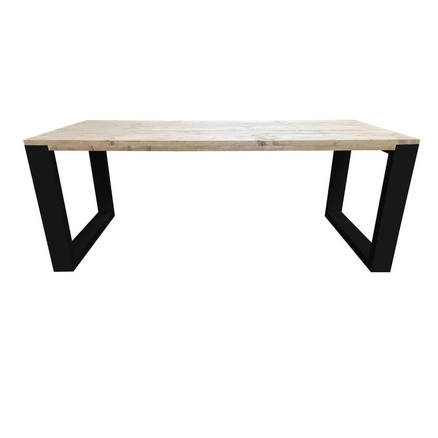 Wood4you - Eettafel New Orleans - Industrial wood - 220/90 cm aanbieding