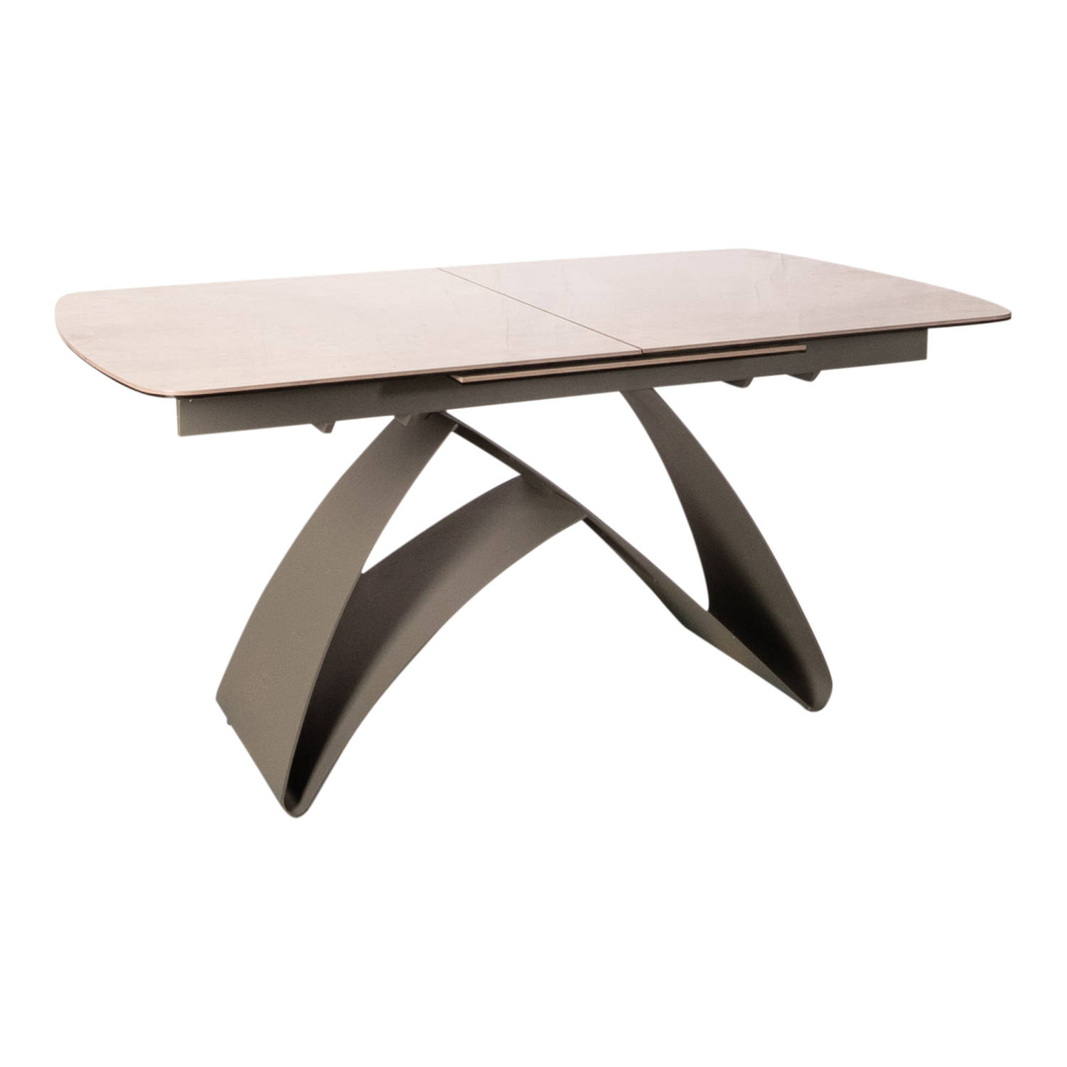 PTMD Shiva Grey ceramic diningtable extendable grey leg aanbieding