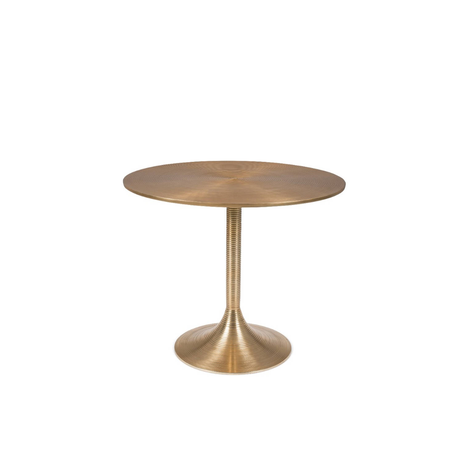 BOLD MONKEY Hypnotising Round Dining Table Gold aanbieding