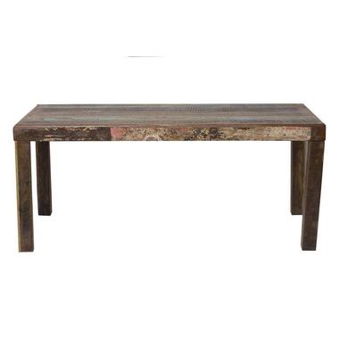 Eetkamertafel Michael - multikleur - 76x140x90 cm - Leen Bakker aanbieding