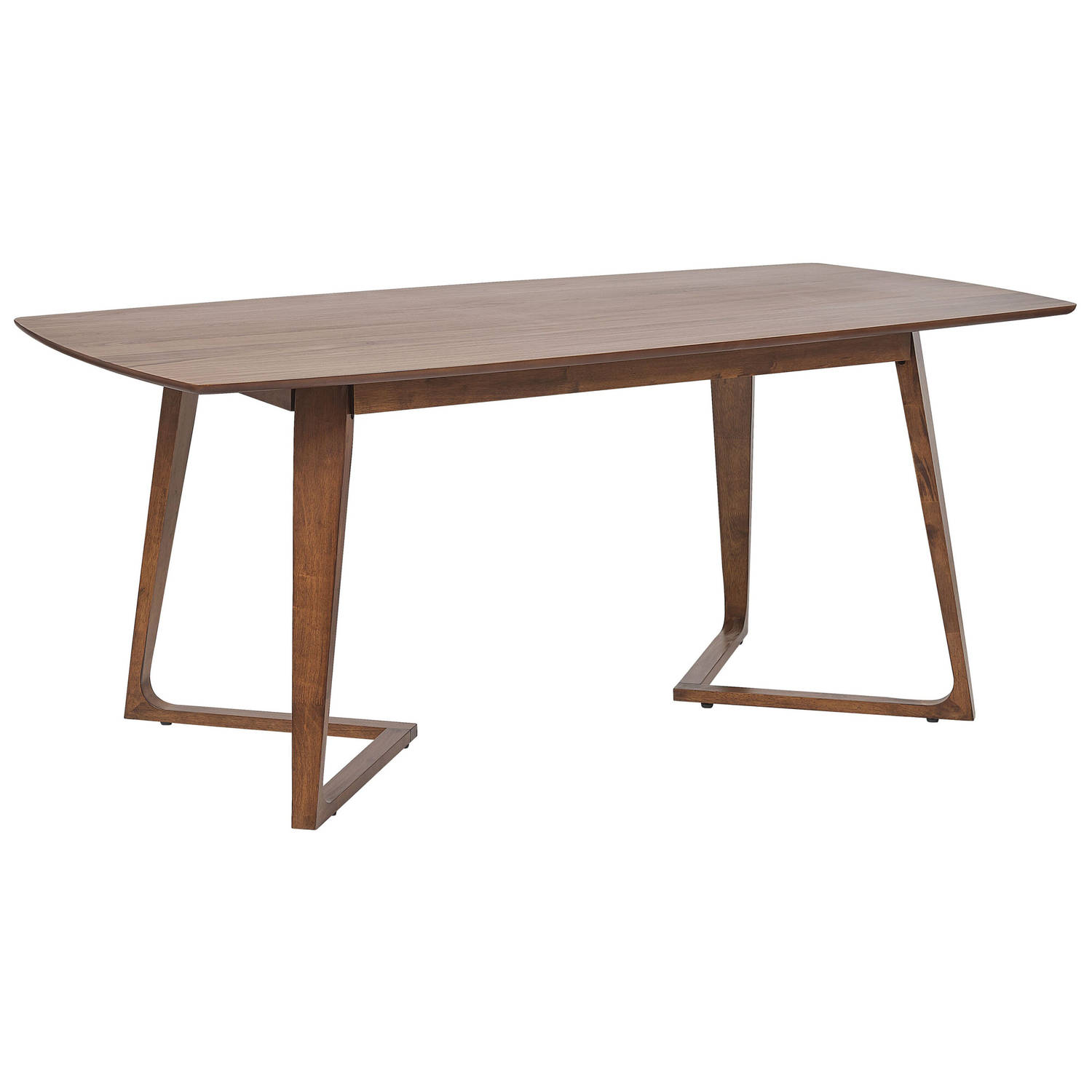 Beliani HUXTER - Eettafel-Donkere houtkleur-MDF aanbieding