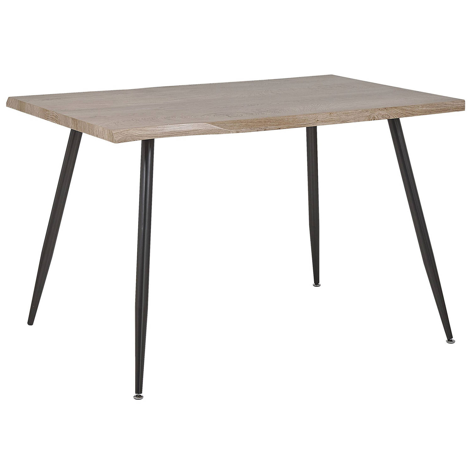 Beliani LUTON - Eettafel-Lichte houtkleur-MDF aanbieding