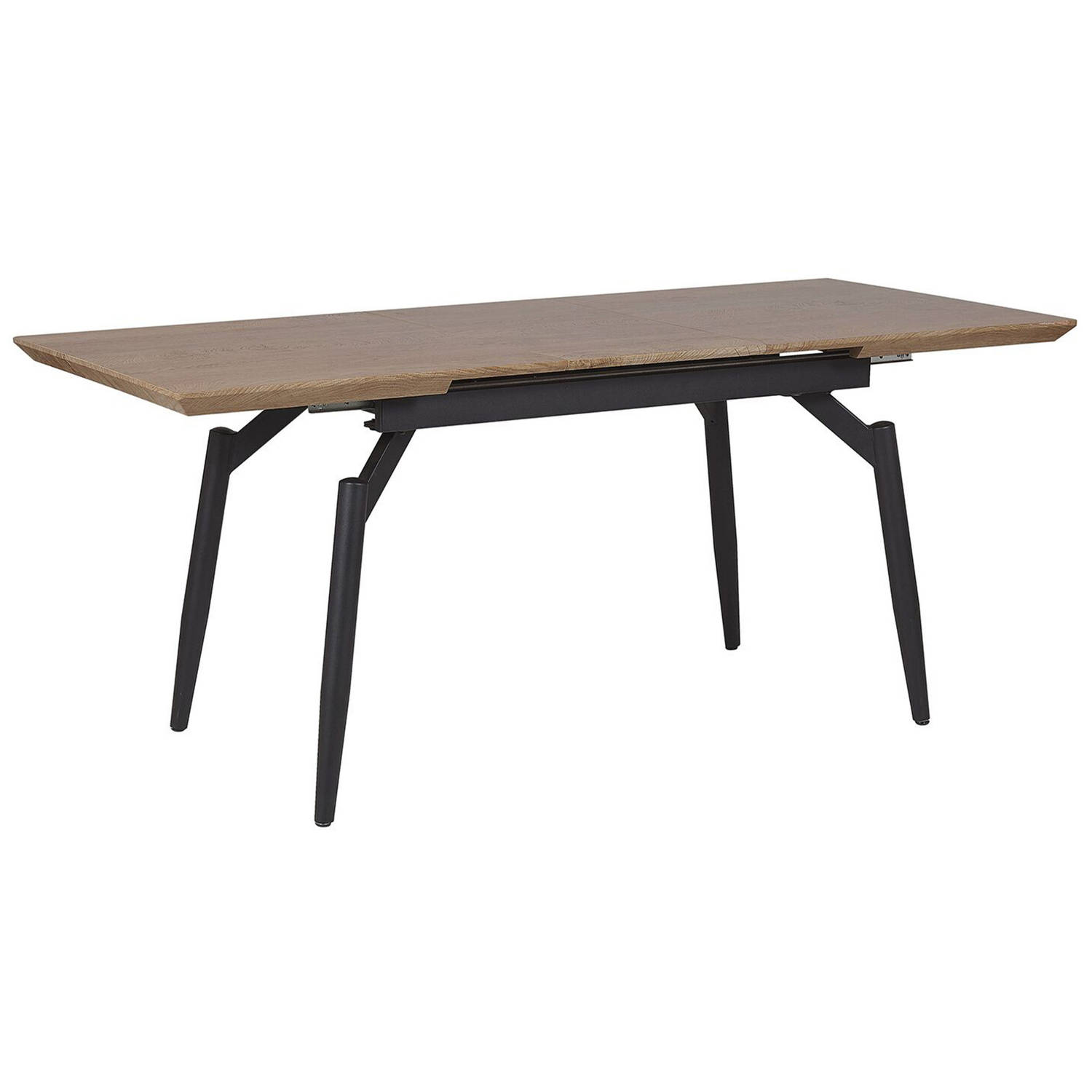 Beliani BARBOSA - Eettafel-Donkere houtkleur-MDF aanbieding