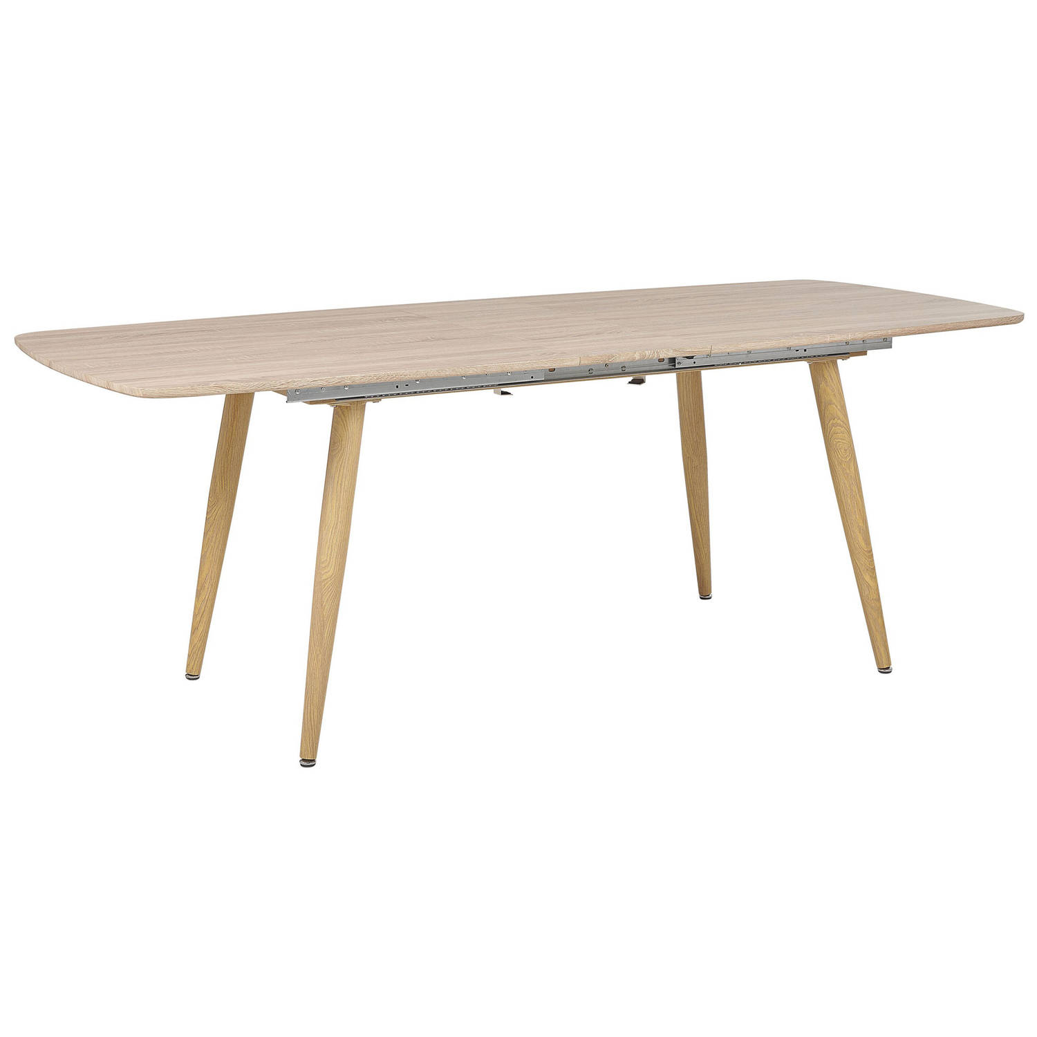 Beliani HAGA - Eettafel-Lichte houtkleur-MDF aanbieding