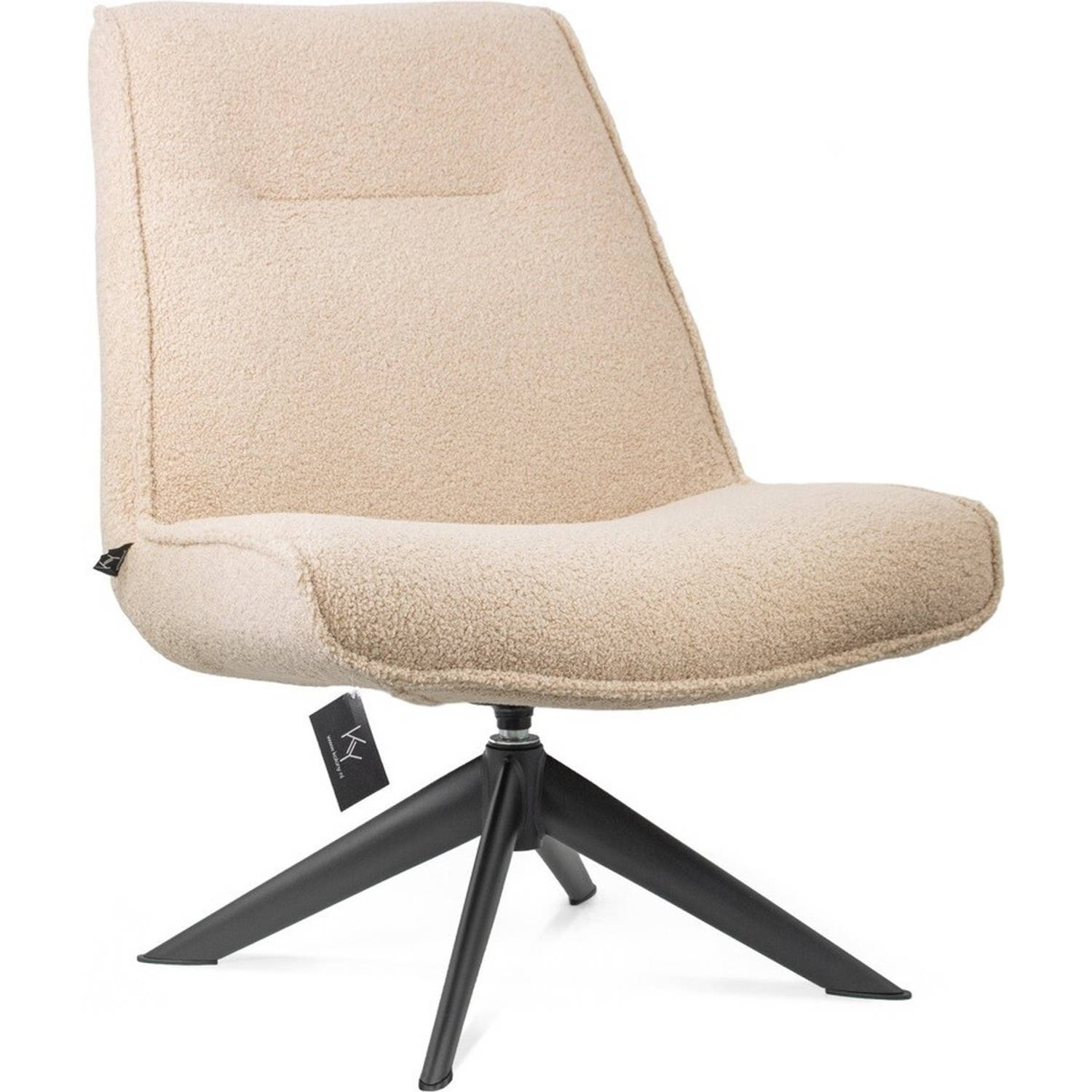 Kolony Draaifauteuil Teddy Taupe aanbieding