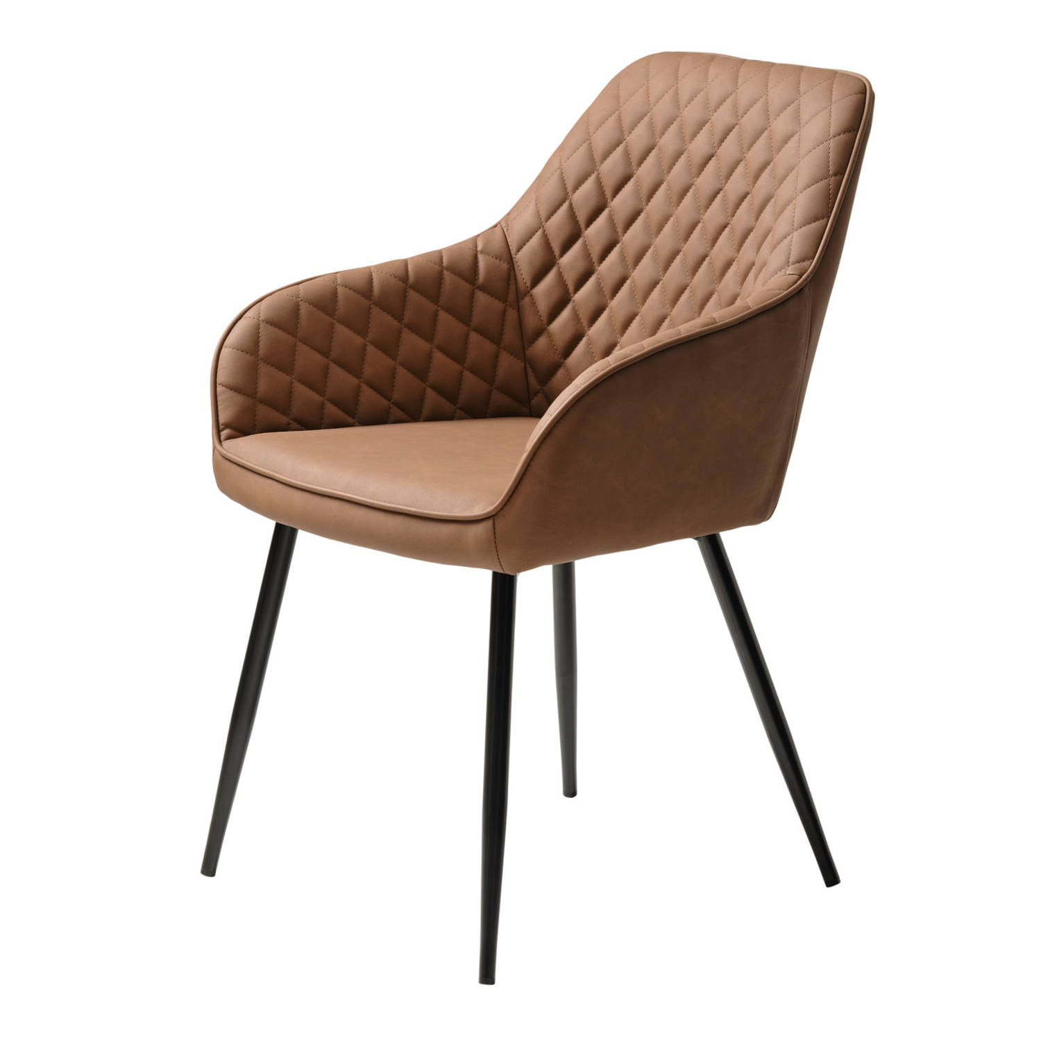 Giga Living - Eetkamerstoel Milton Tan Pu aanbieding