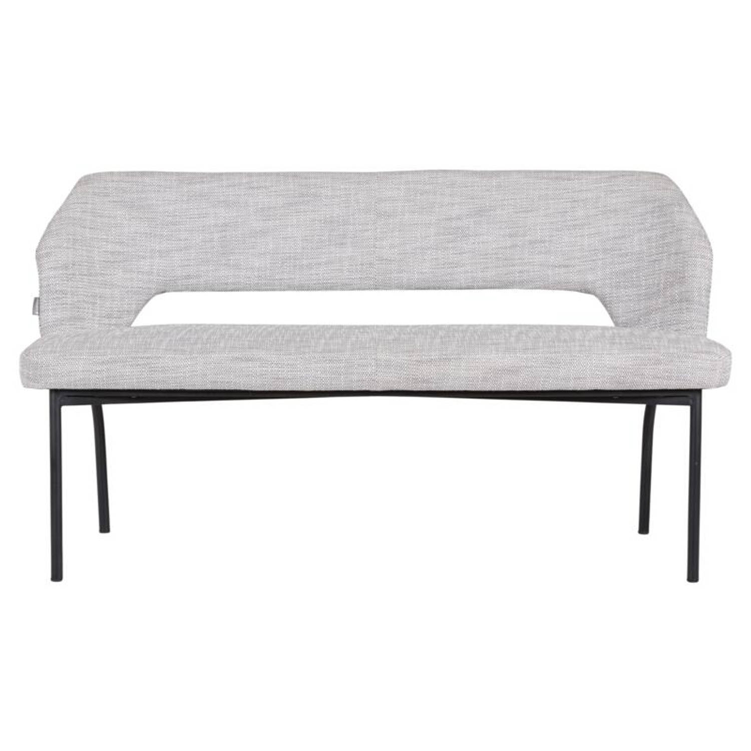 MUST Living Bench Bloom 150,86x150x57 cm, polaris light grey aanbieding