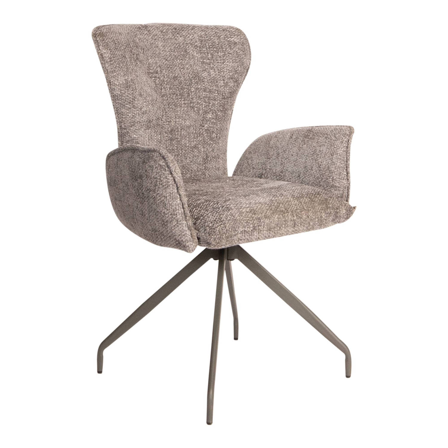 PTMD Vetus Taupe dining chair with arms legacy 3 mink aanbieding