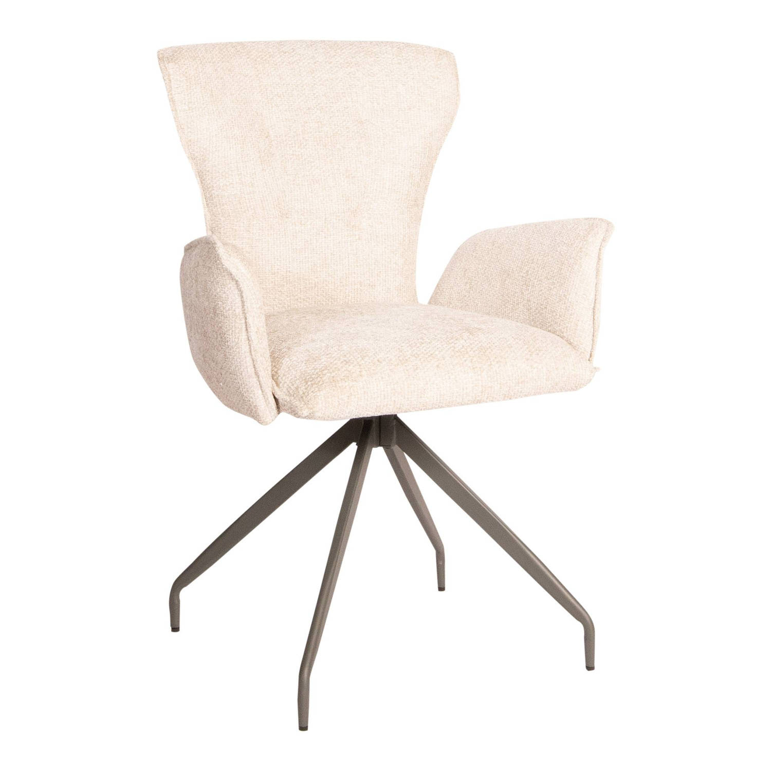 PTMD Vetus Cream dining chair with arms legacy 15 dove aanbieding