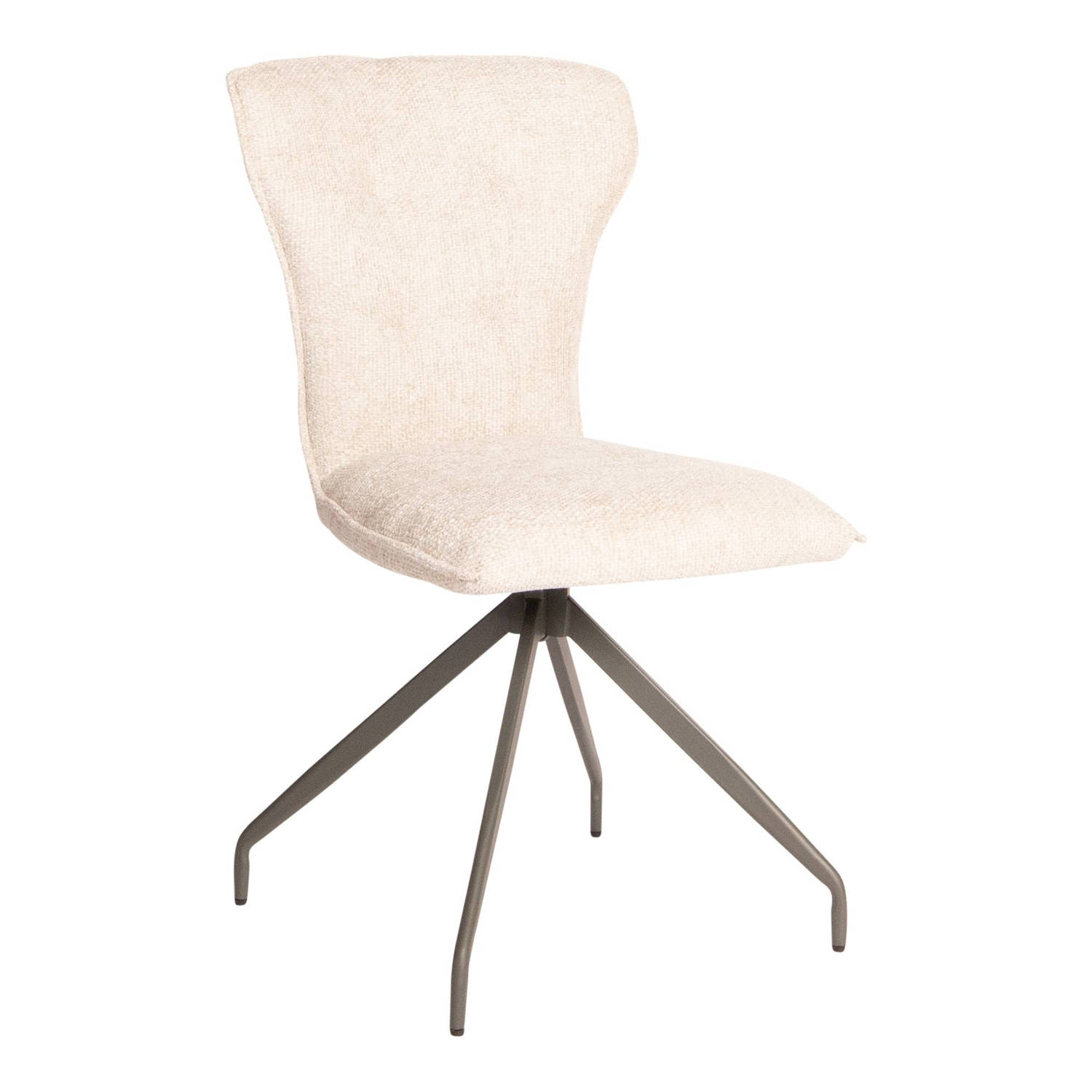 PTMD Vetus Cream dining chair legacy 15 dove grey legs aanbieding