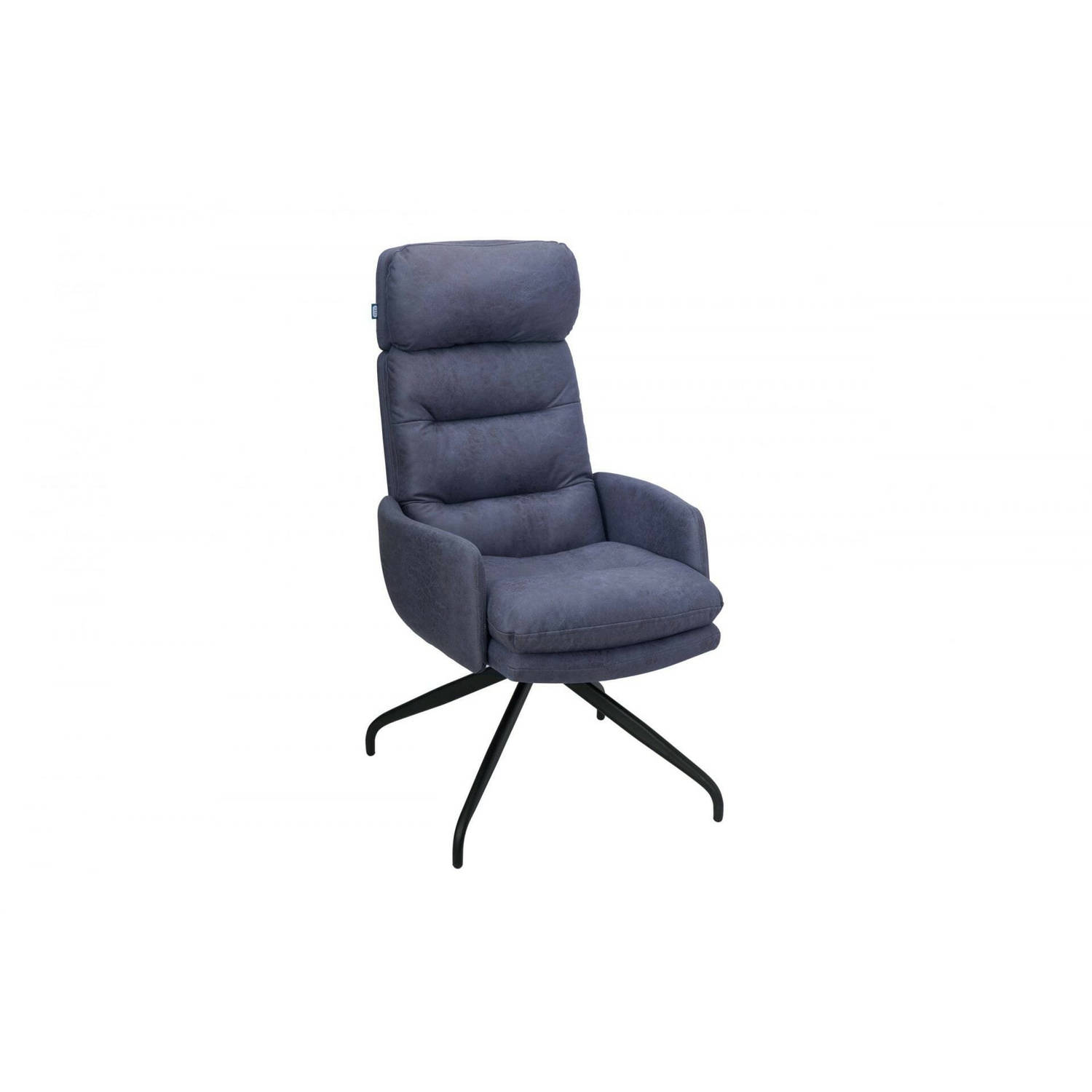 Feel Furniture - Eetkamerstoel - Logan - Blauw aanbieding